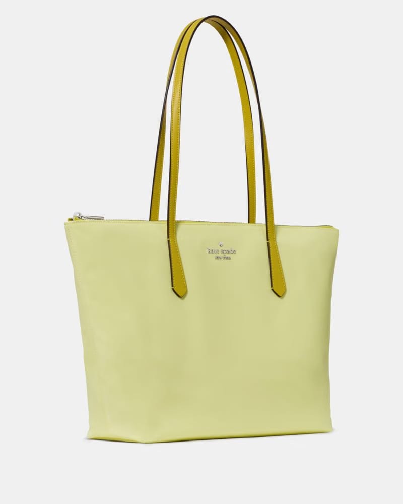 KateSpade Kitt Nylon Medium Tote Tennis Ball Multi