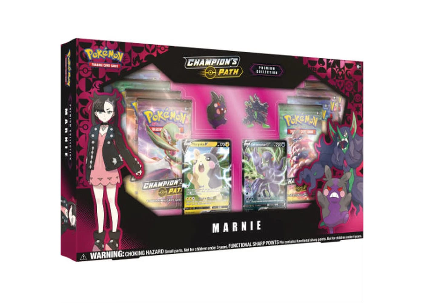 2020 Pokemon Tcg Champions Path Marnie Premium Collection