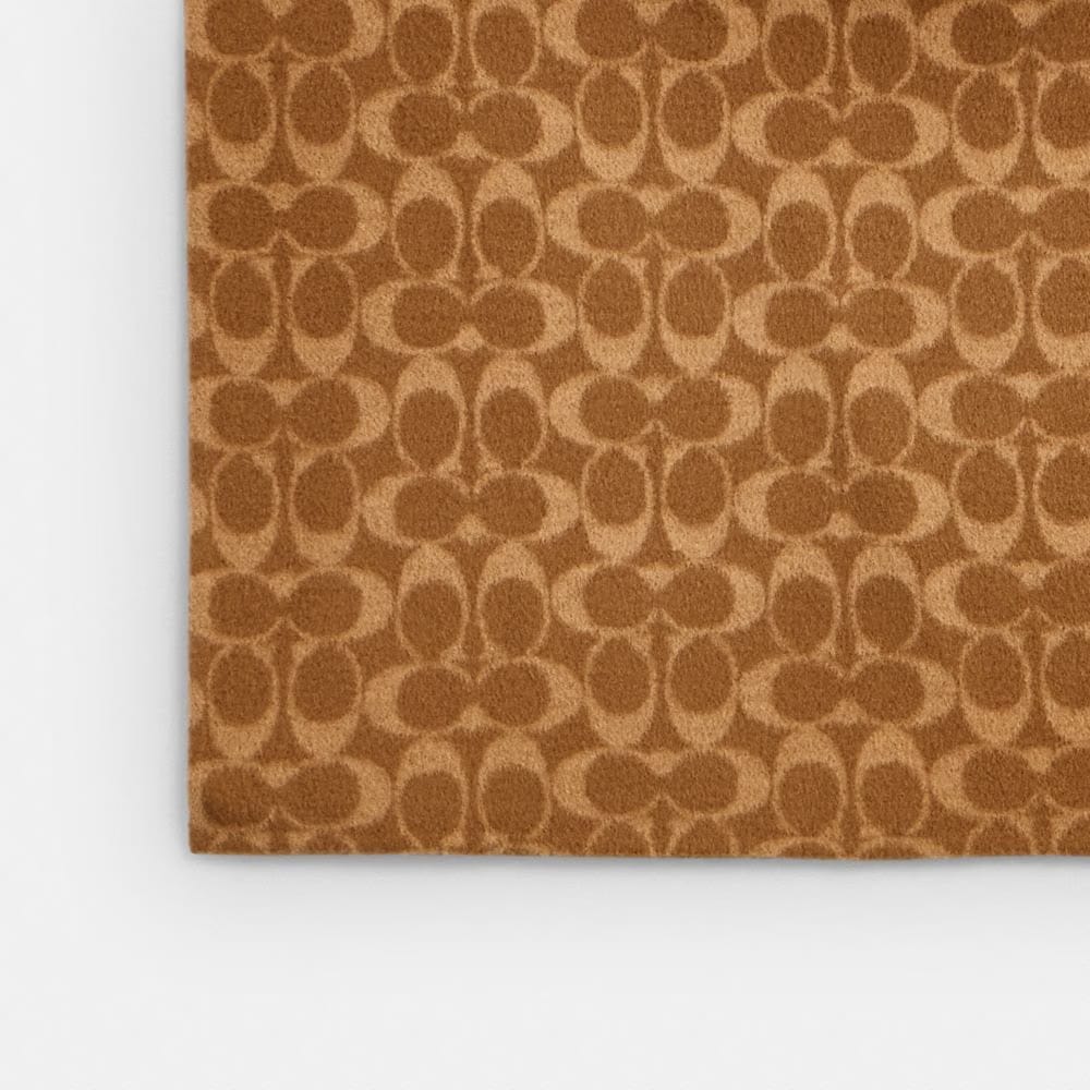 Coach Double Faced Wool Coat Camel