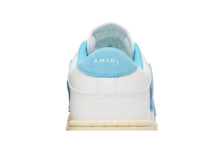 Amiri Skel Top Low Bandana - White Blue