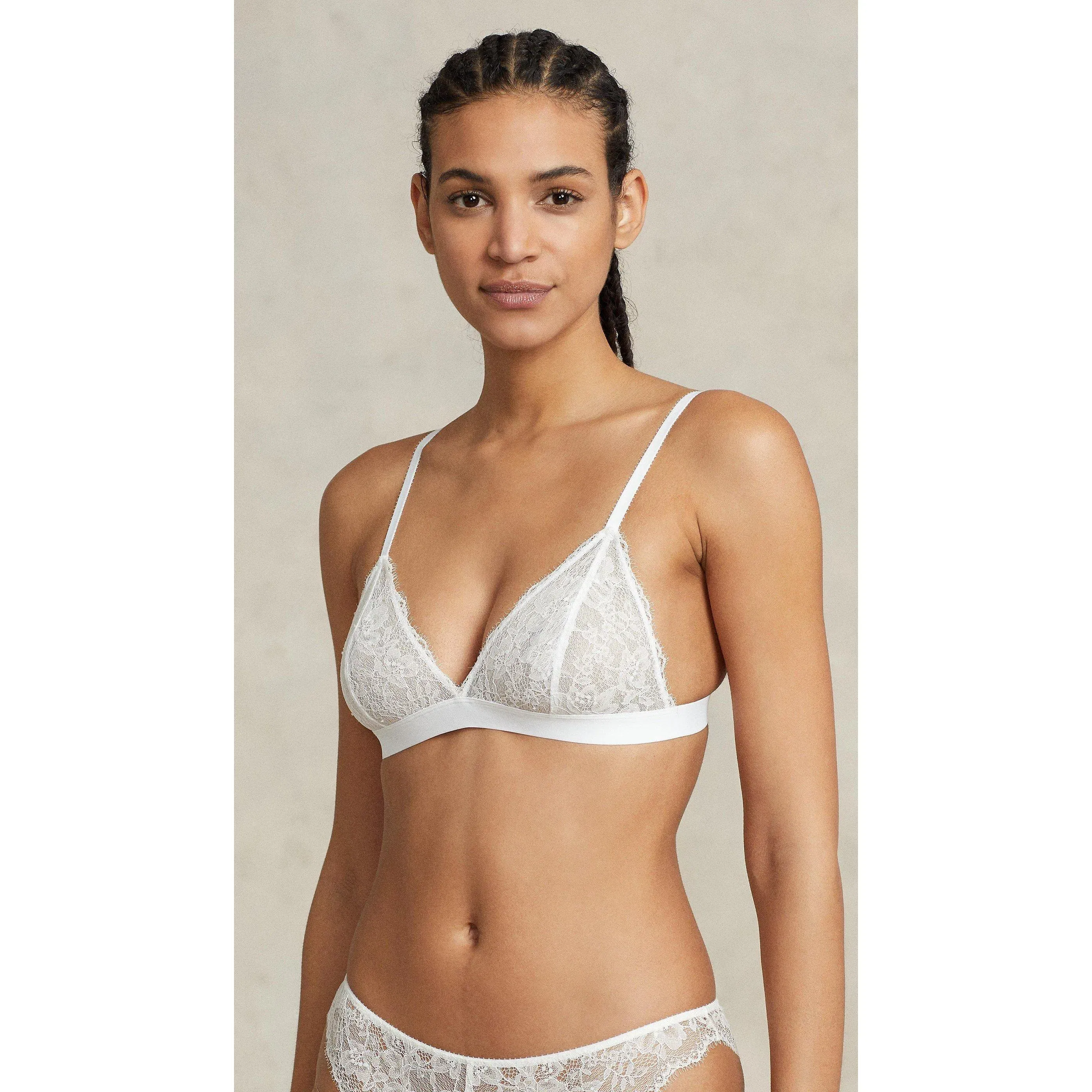 Lace Non Wired Triangle Bralette
