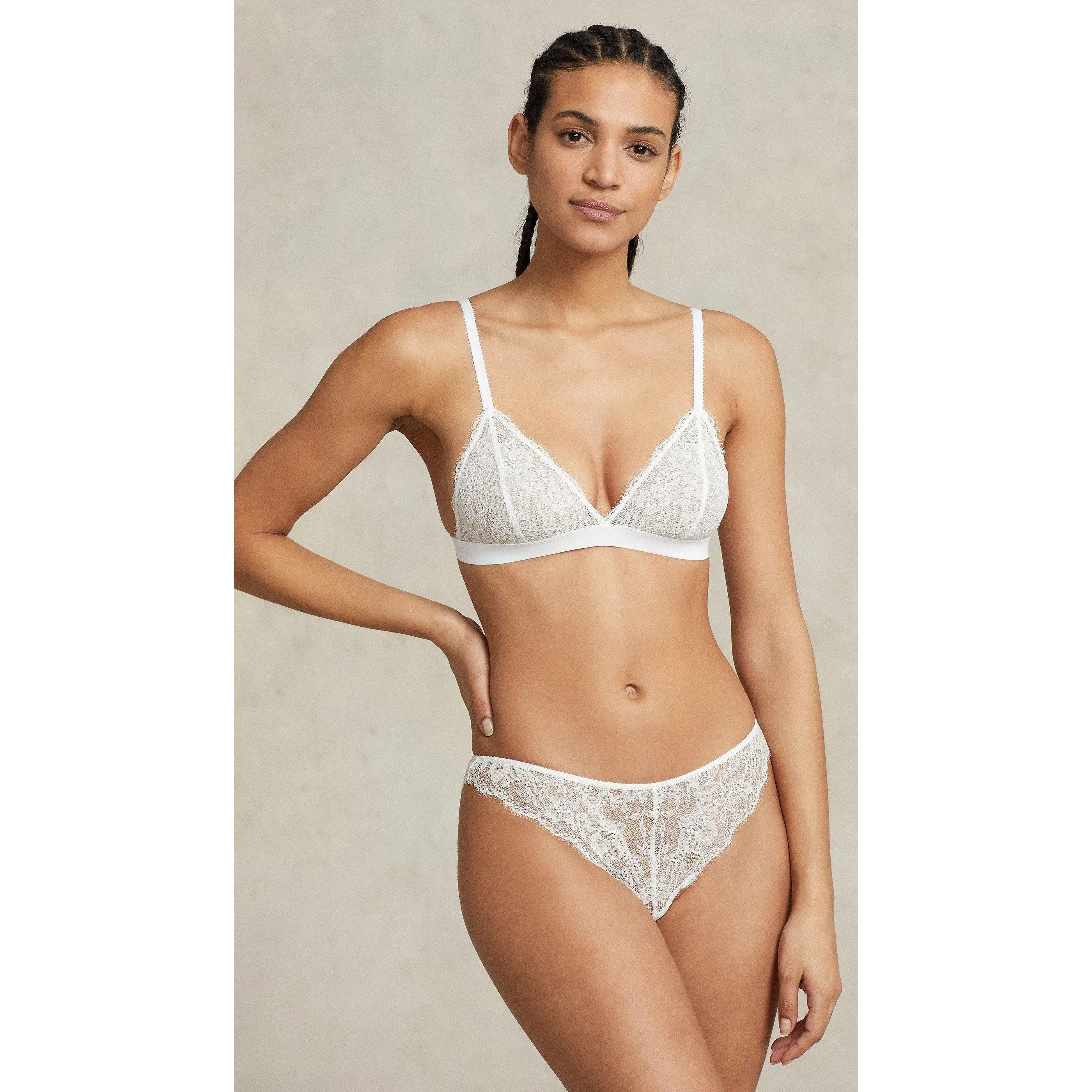 Lace Non Wired Triangle Bralette