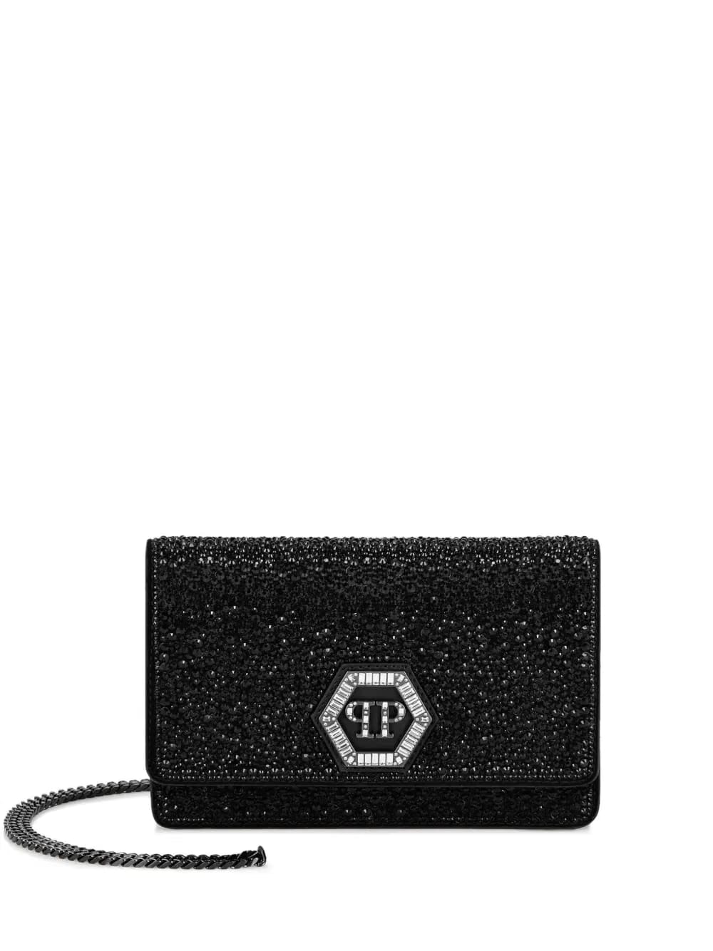 mini Hexagon-logo shoulder bag