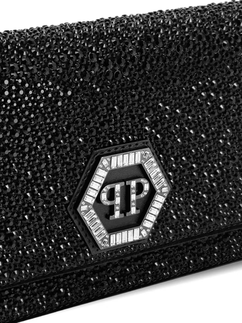 mini Hexagon-logo shoulder bag