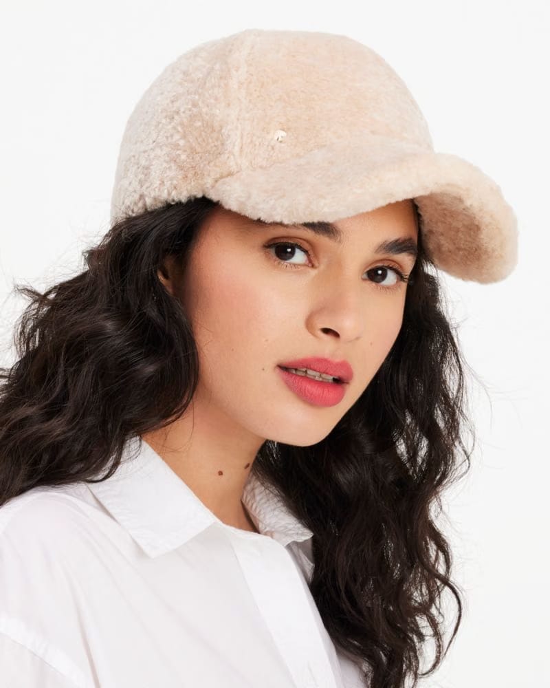 Metal Logo Sherpa Baseball Cap