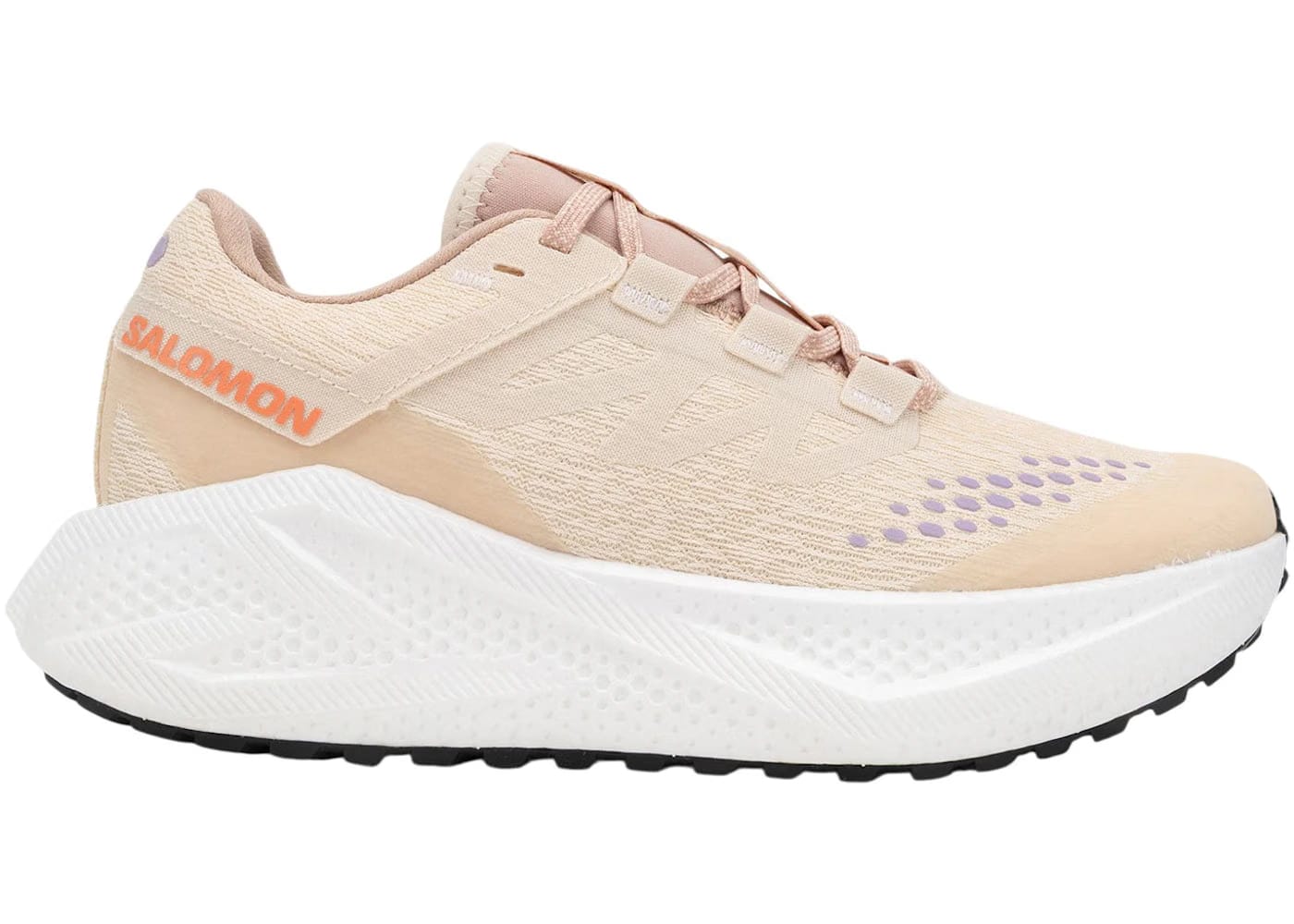 Salomon Aero Glide 3 Grvl Shortbread White Fushion Coral Womens