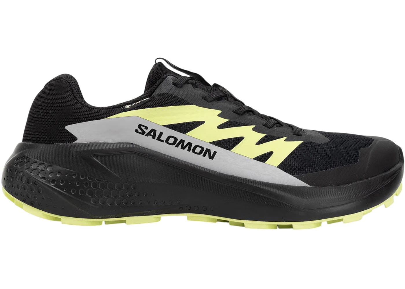 Salomon Alphaglide Gore-Tex Black Alloy Sharp Green