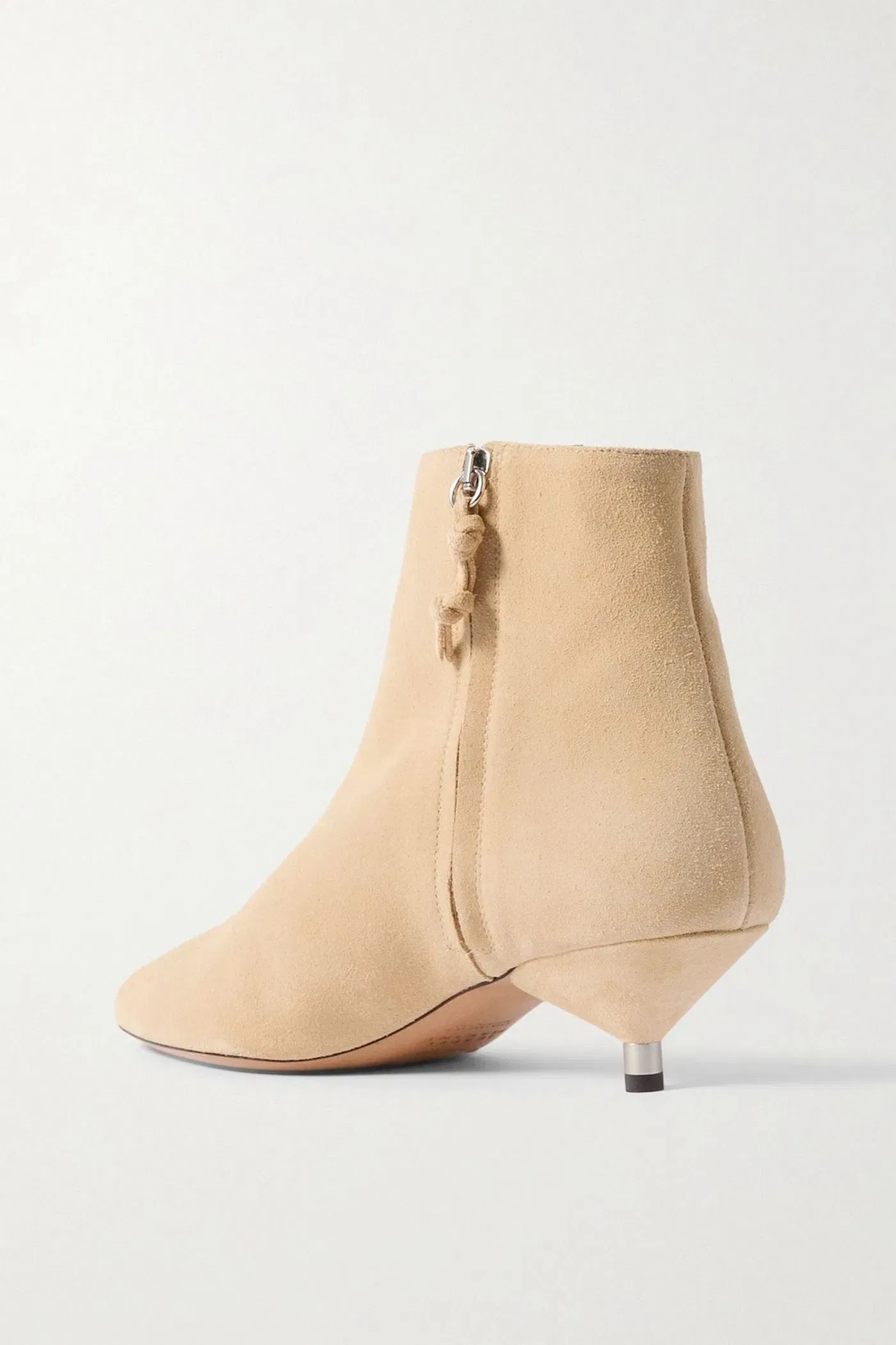 Isabel Marant Eana Suede Ankle Boots Beige Women's