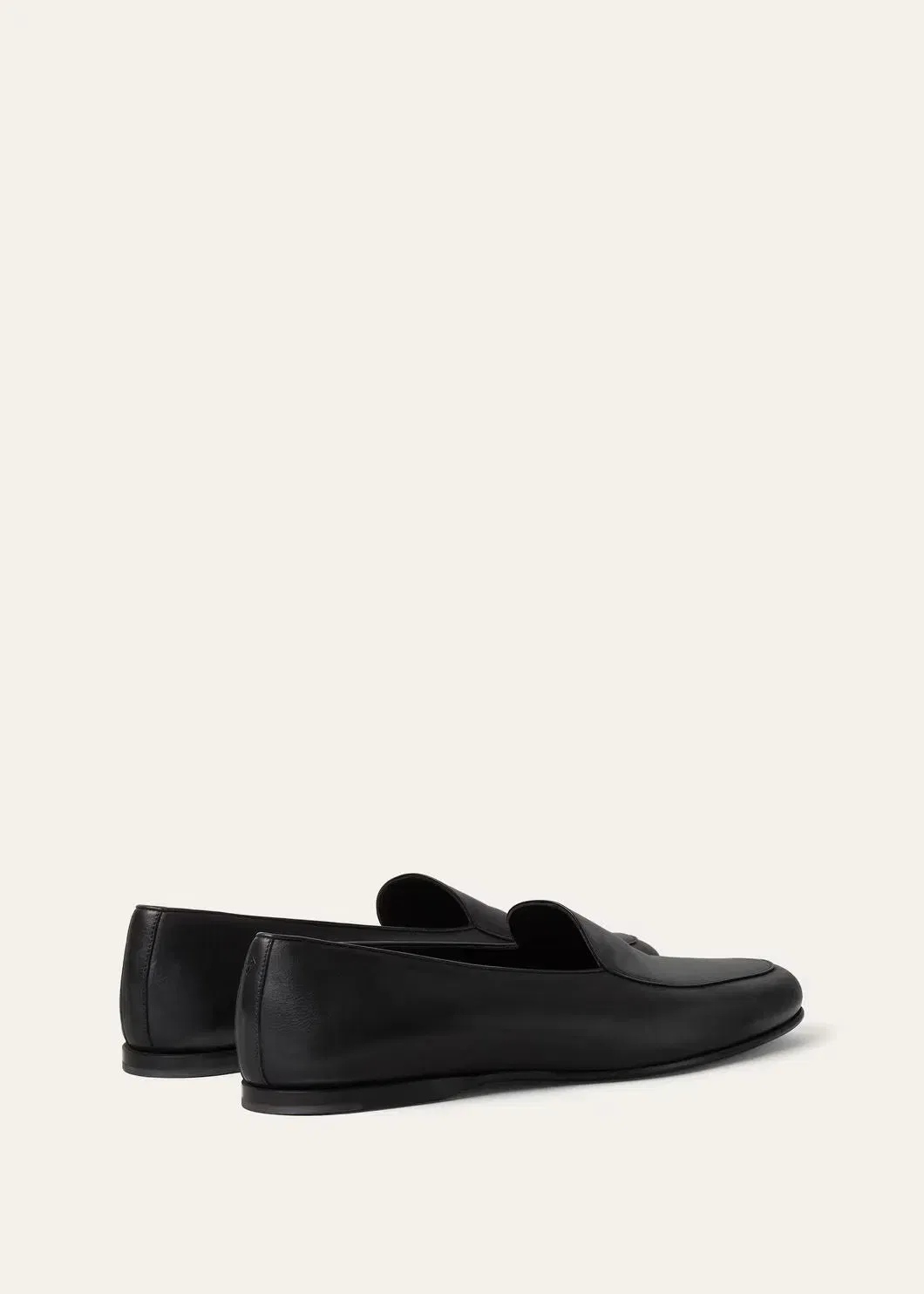LoroPiana Anton Classic Walk Loafer Black