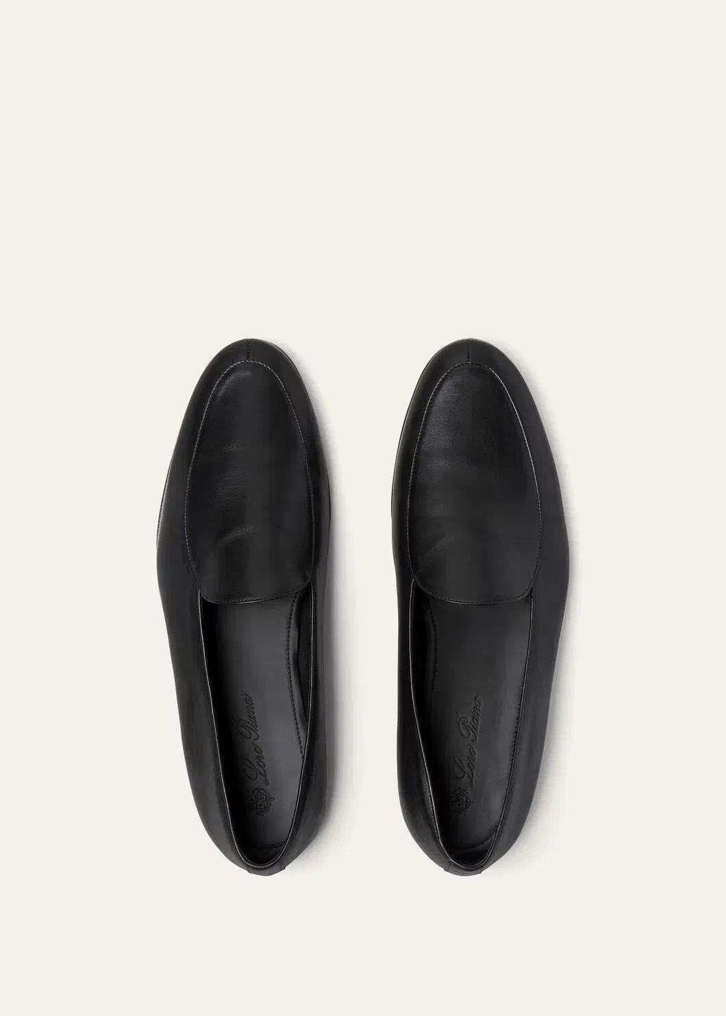 LoroPiana Anton Classic Walk Loafer Black