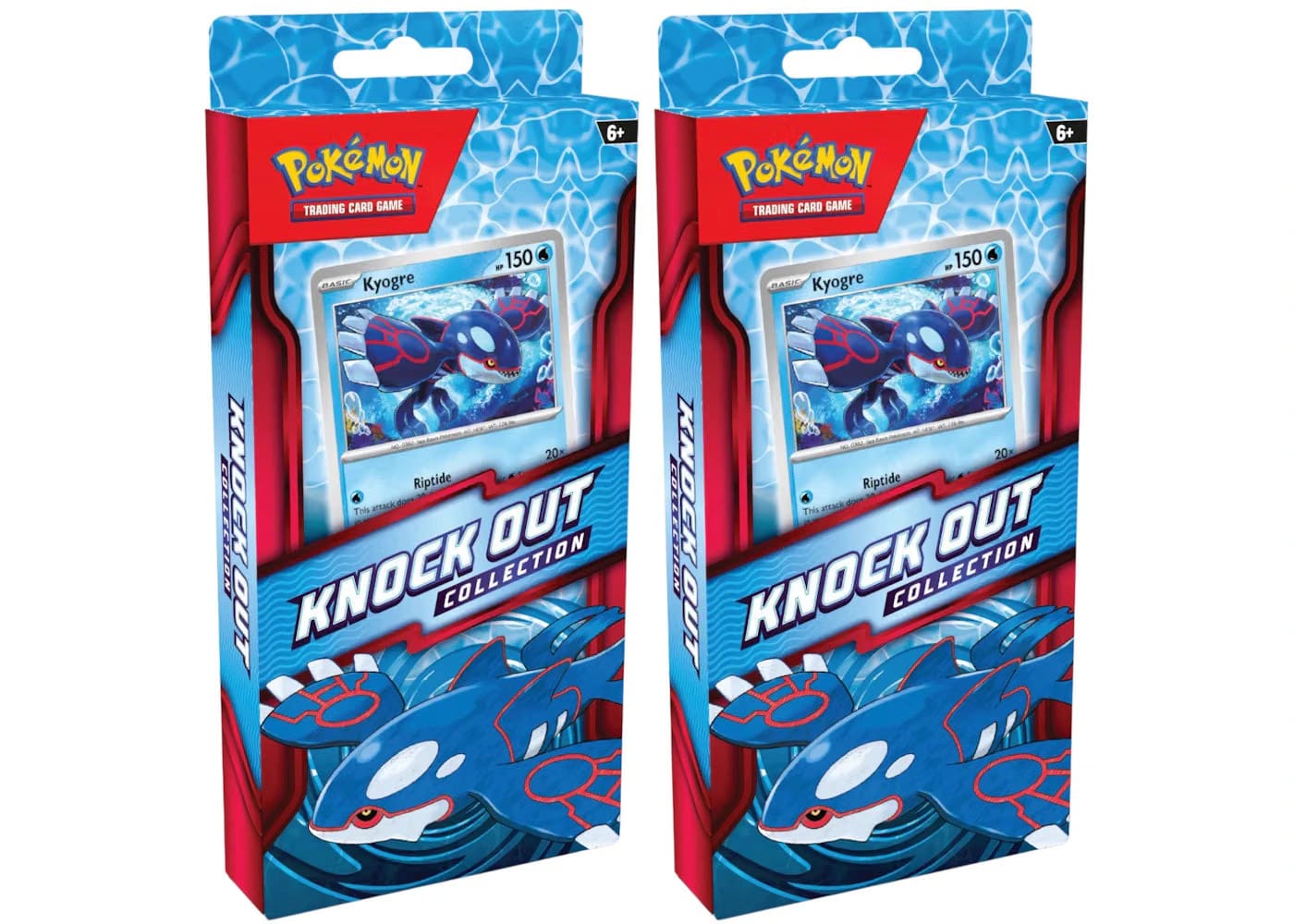2025 Pokemon Mega Evolution Kyogre Knock Out Collection 2X Lot