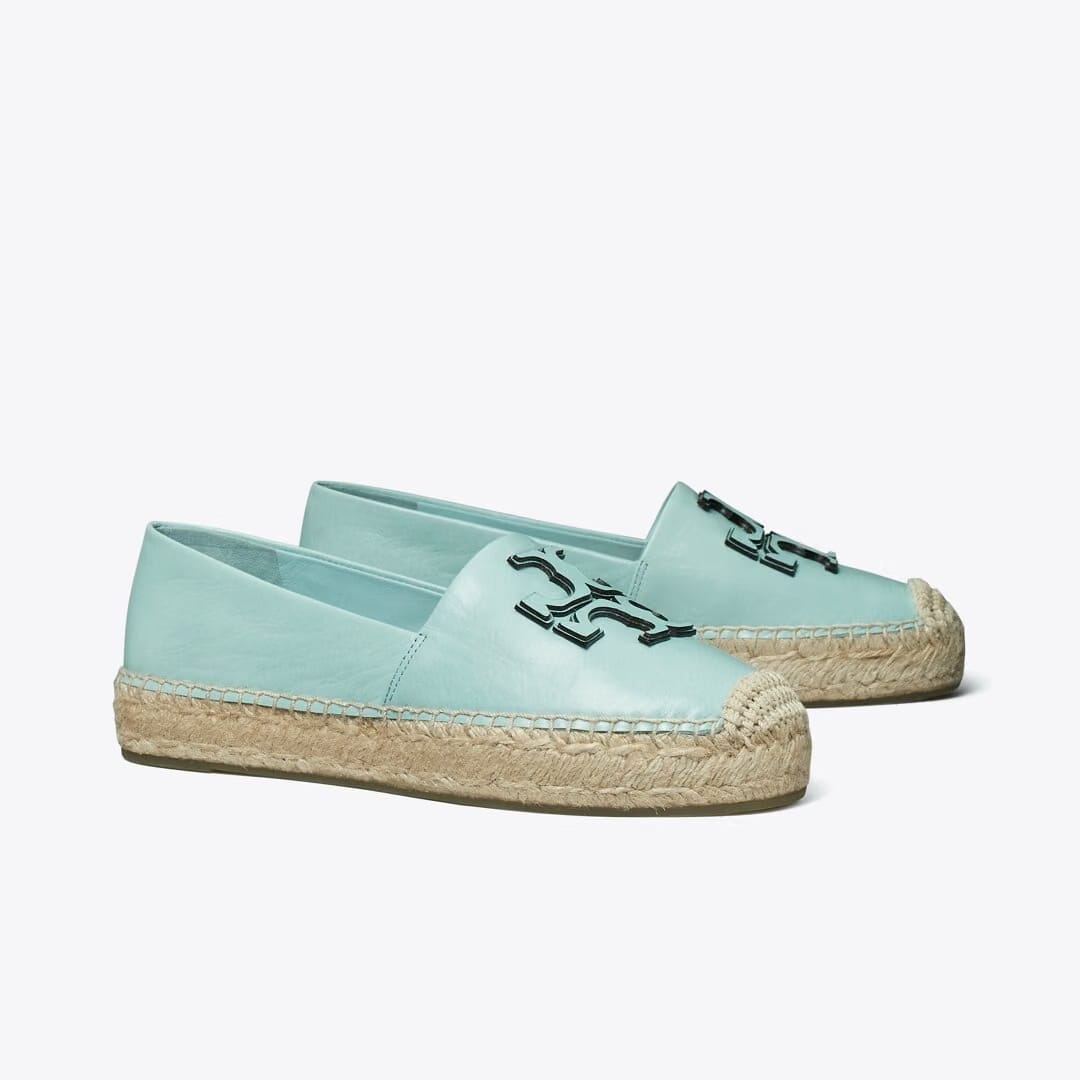 Tory Burch Ines Platform Espadrille Northern Blue