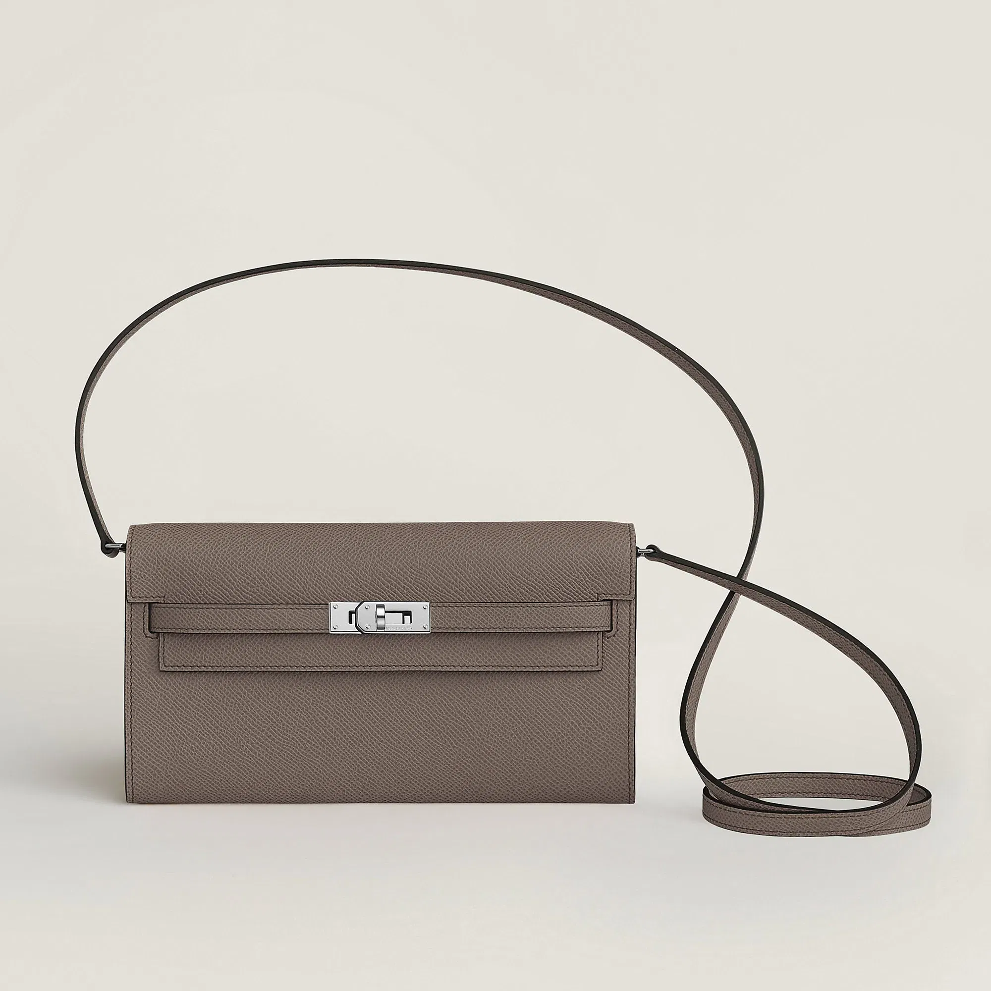 Hermes Kelly Classique To Go Wallet Toupe