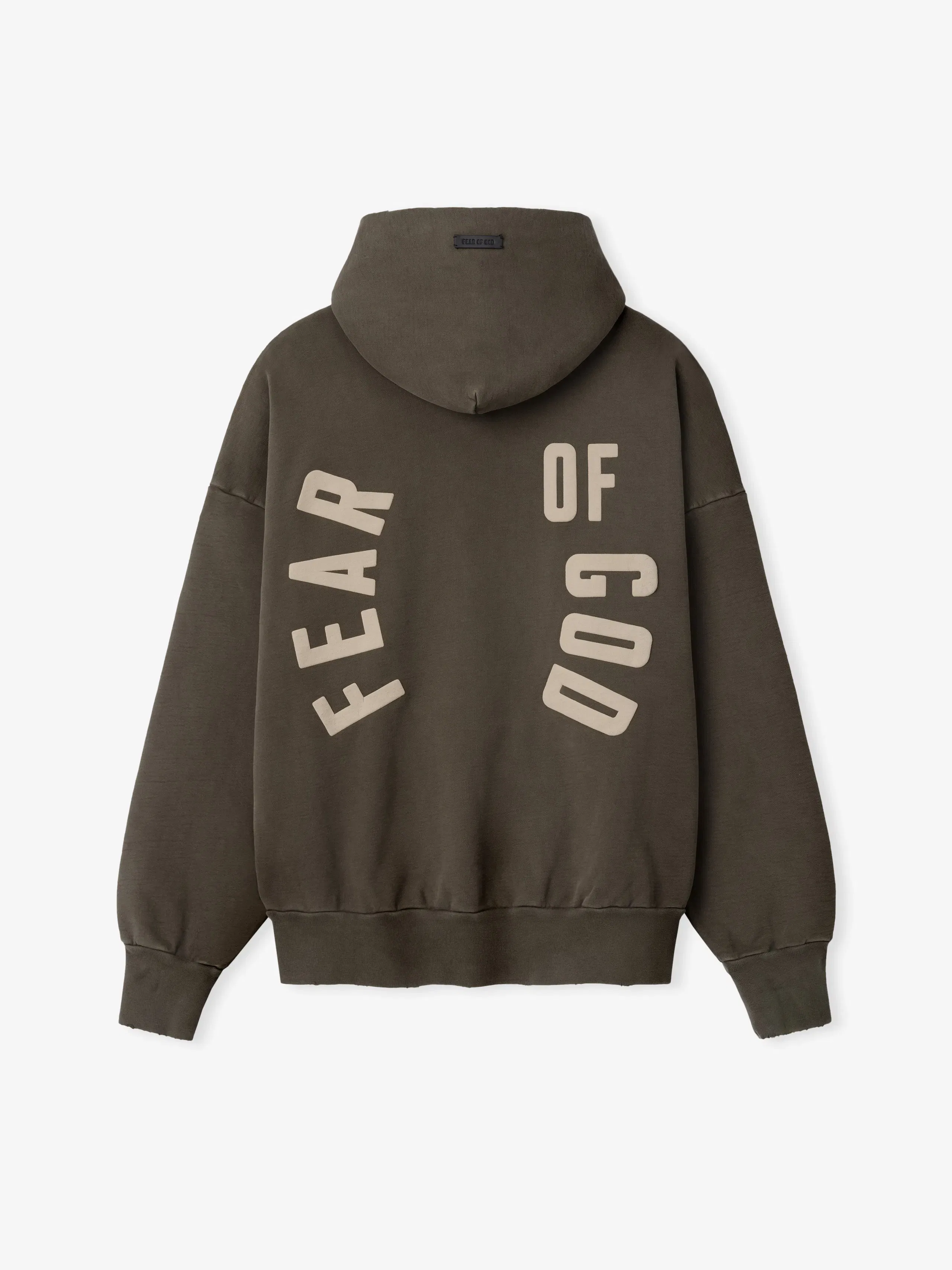 Essentials Fear Of God Classic Pocket Hoodie Faded Brown