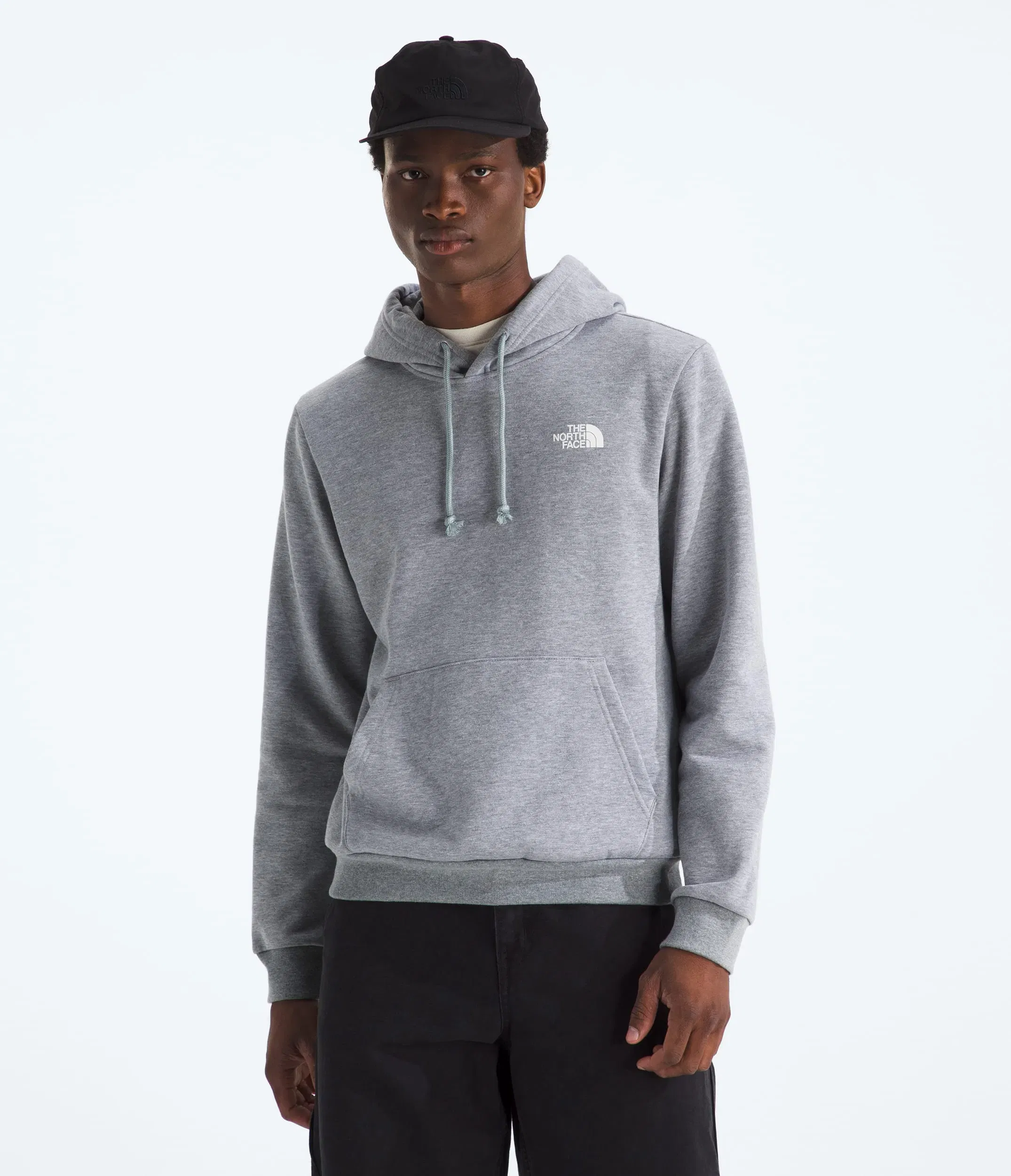 The North Face Men’s Evolution Box NSE Regular Hoodie TNF Pale Grey Heather