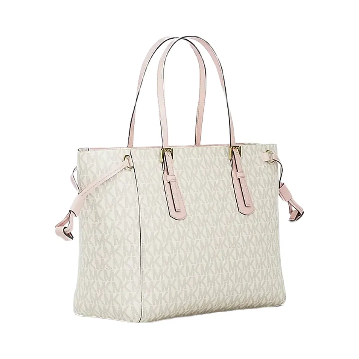 Michael Kors Voyager Extra-Small Signature Logo Convertible Crossbody Bag Pwd Blsh Mlt