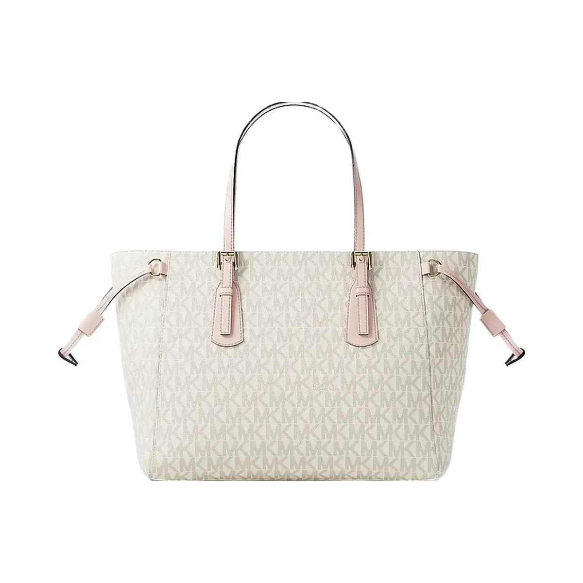 Michael Kors Voyager Extra-Small Signature Logo Convertible Crossbody Bag Pwd Blsh Mlt