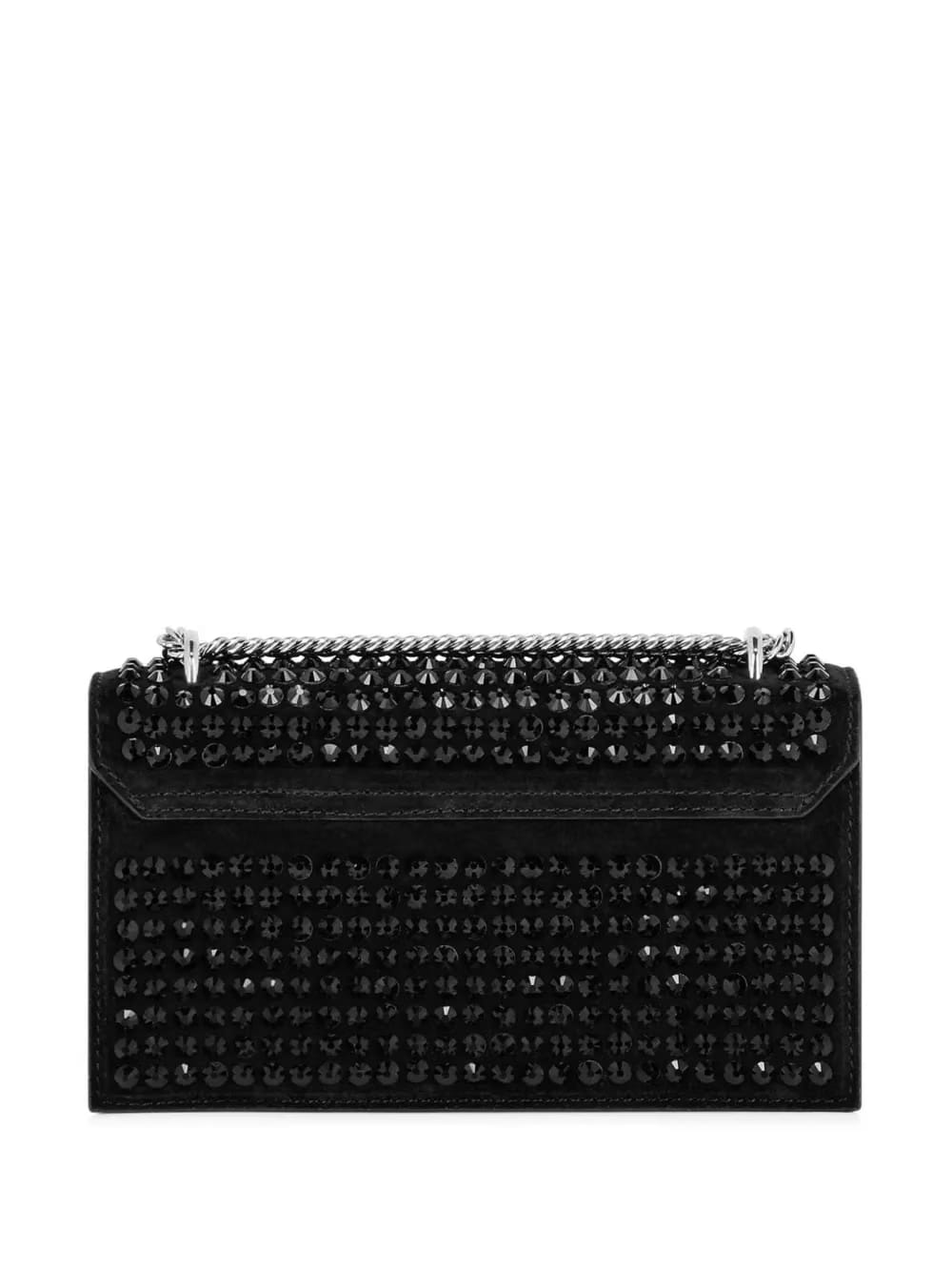 small crystal-embellished shoulder bag