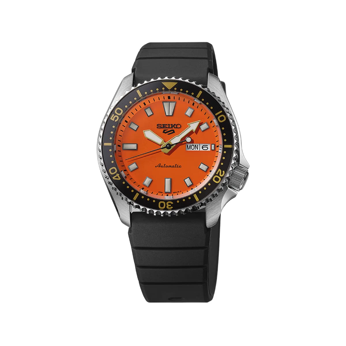 Seiko 5 Sports Skx Redux In Daichi Orange - Orange - SRPL89K1