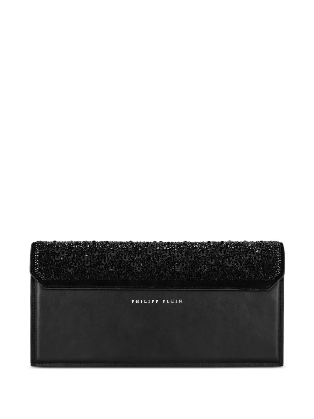 crystal-embellished skull crossbody bag