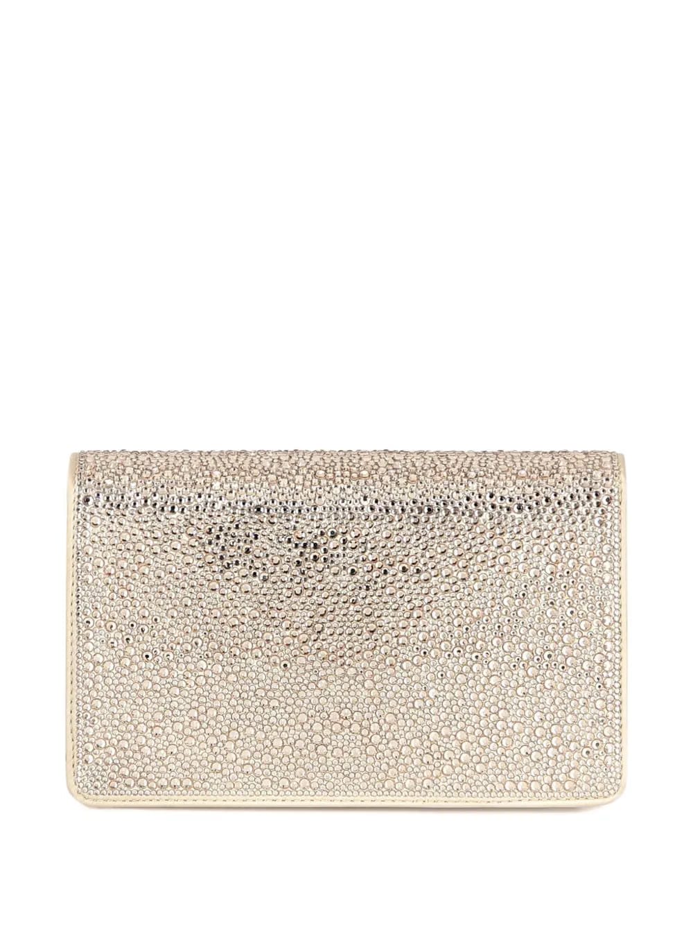 rhinestone hexagon bag