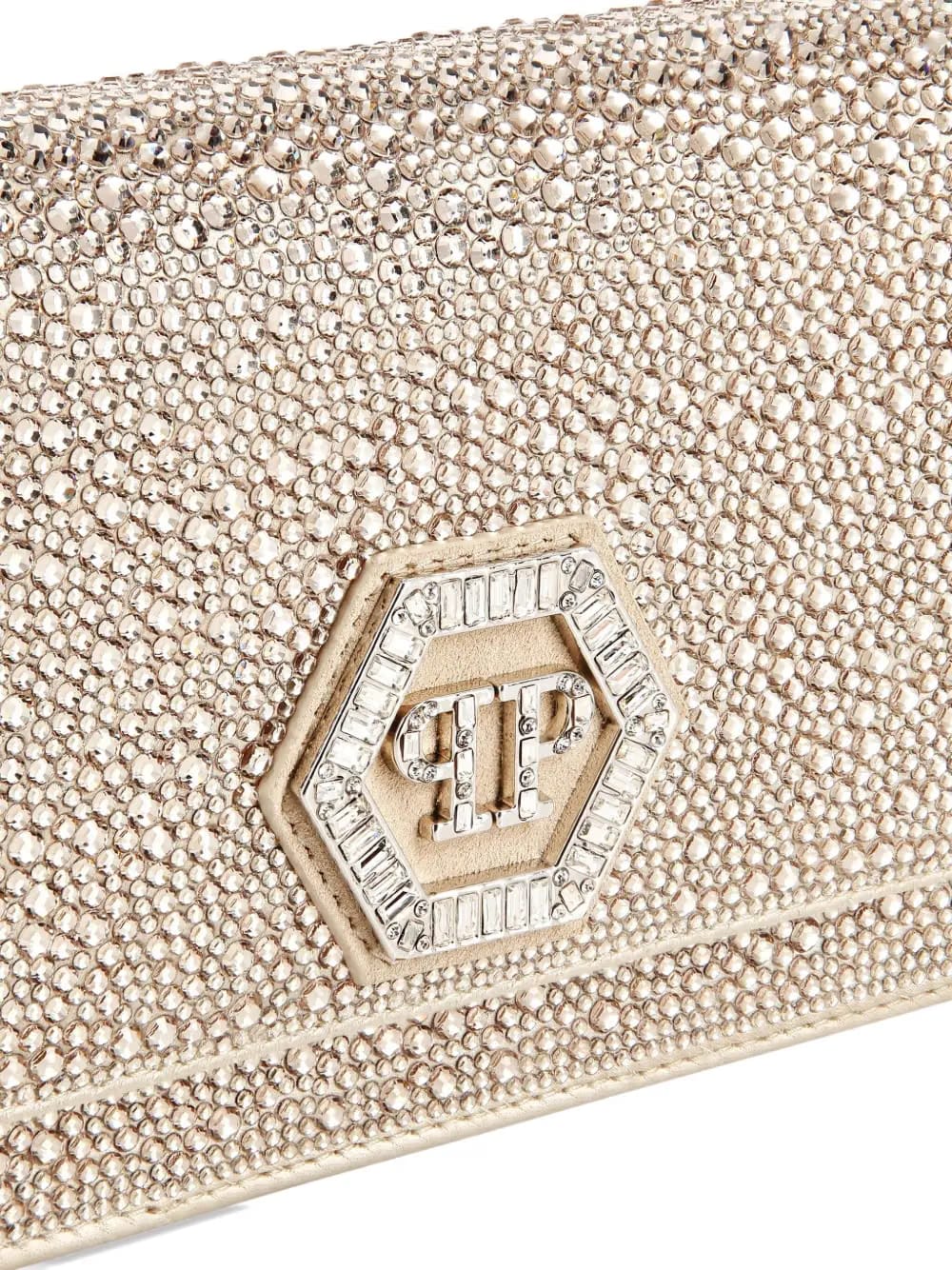 rhinestone hexagon bag