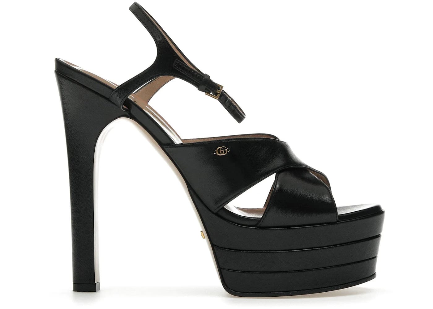 Gucci Platform Sandal Black Womens