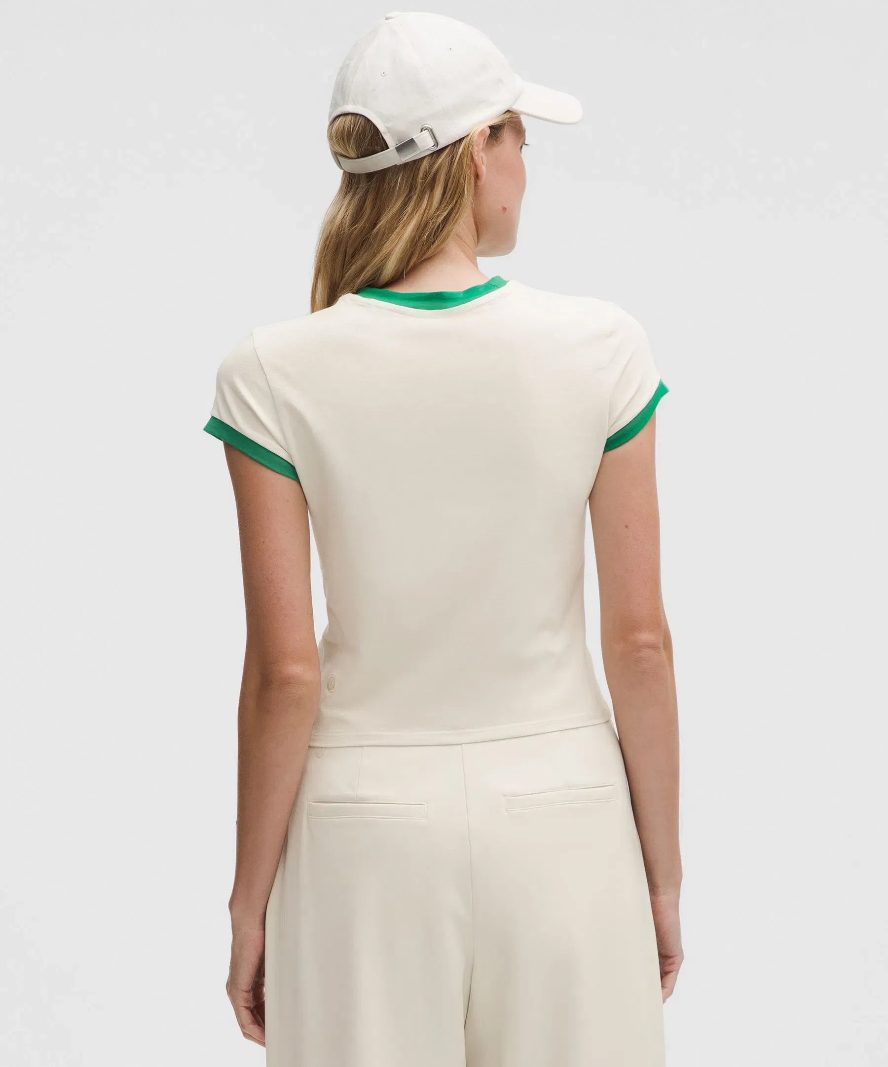 Lululemon Women's Organic Cotton Ringer Baby T-Shirt