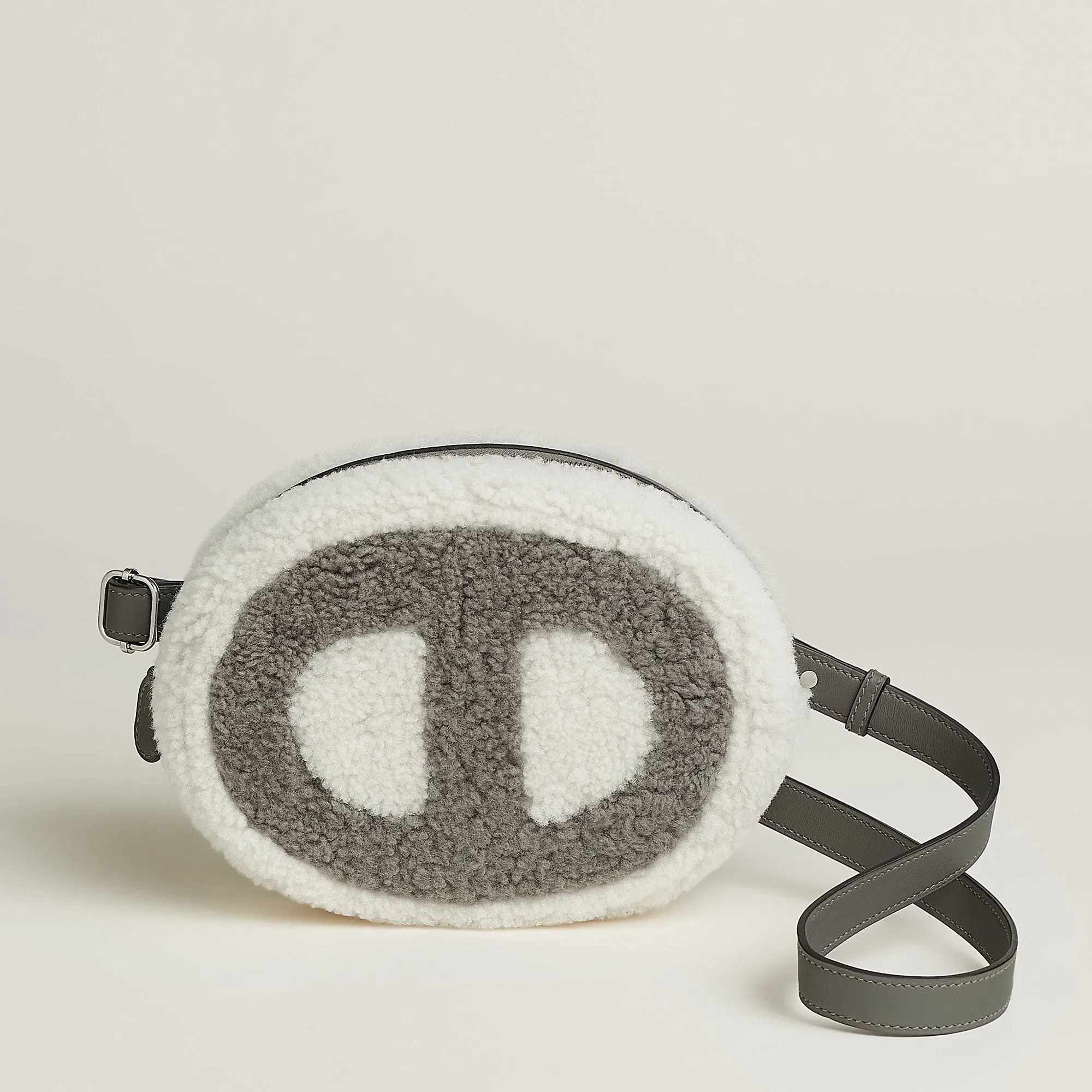 Hermes In The Loop Plush Belt Bag Cru