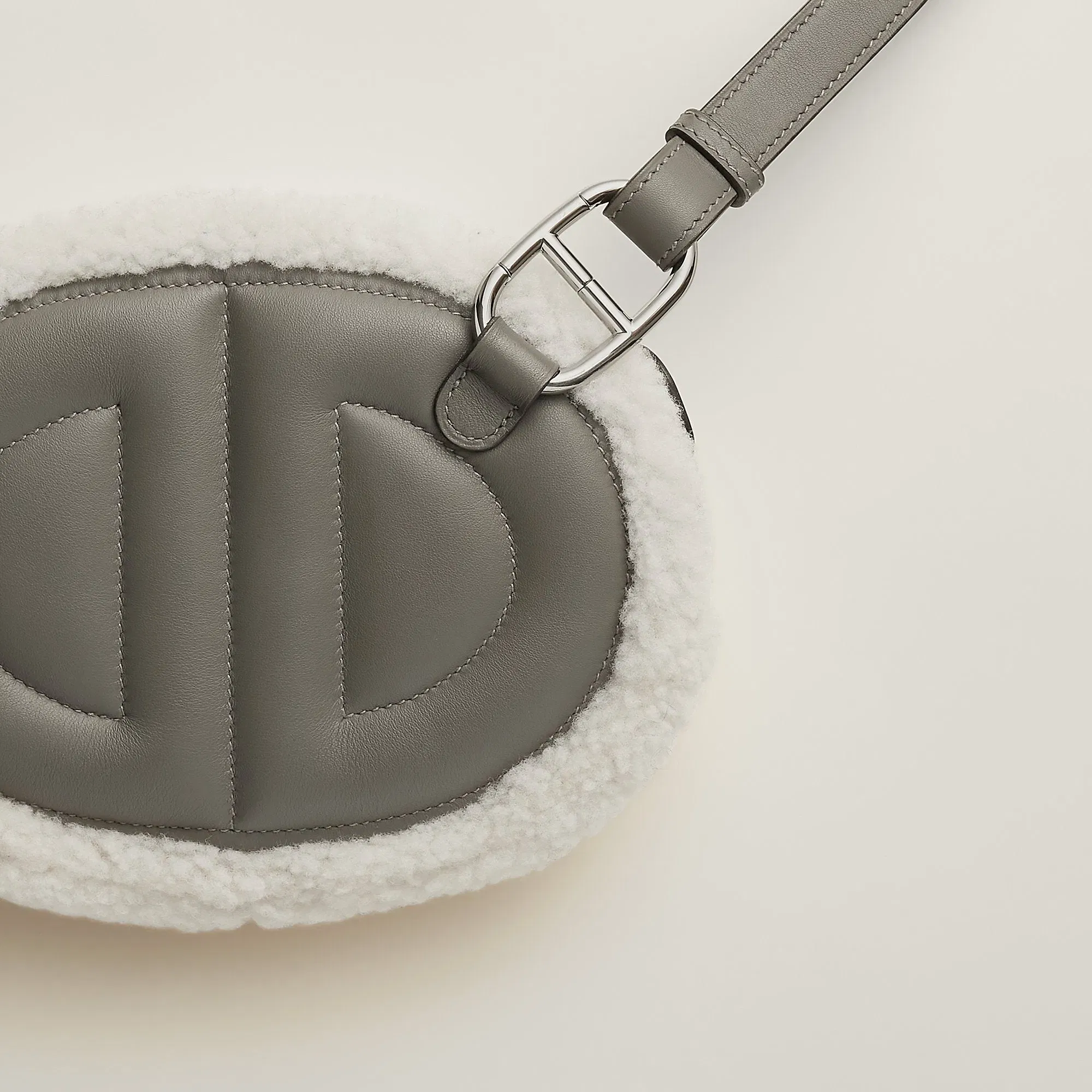 Hermes In The Loop Plush Belt Bag Cru