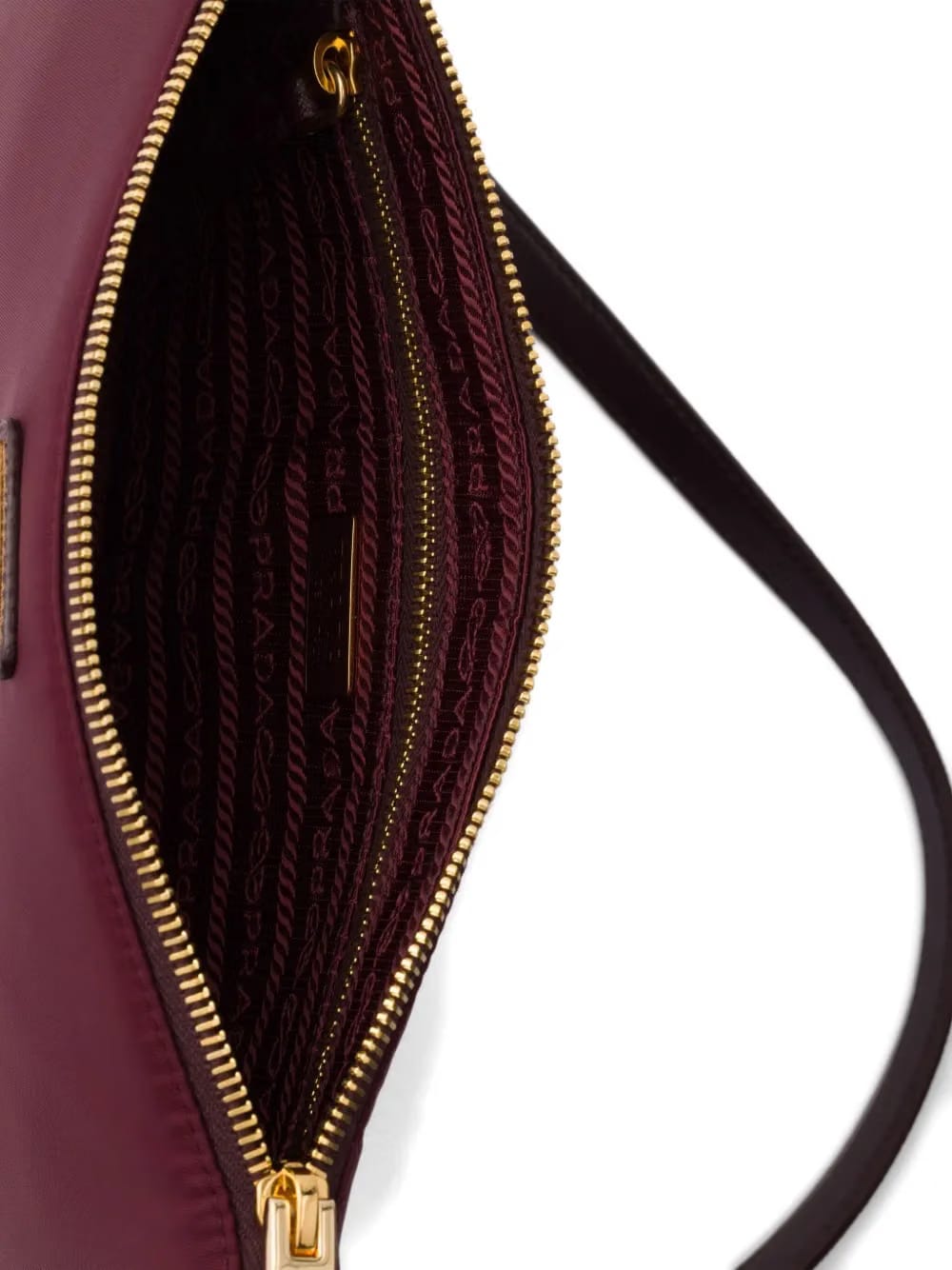 small triangle-logo shoulder bag