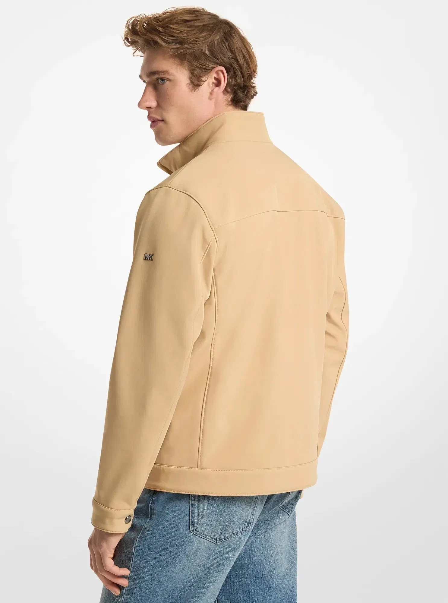 Michael Kors Zip-Up Jacket CAMEL