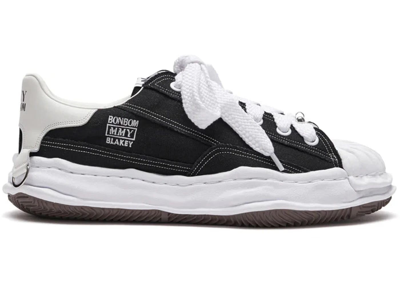 Maison Mihara Yasuhiro Blakey Og Sole Low Bonbom Black