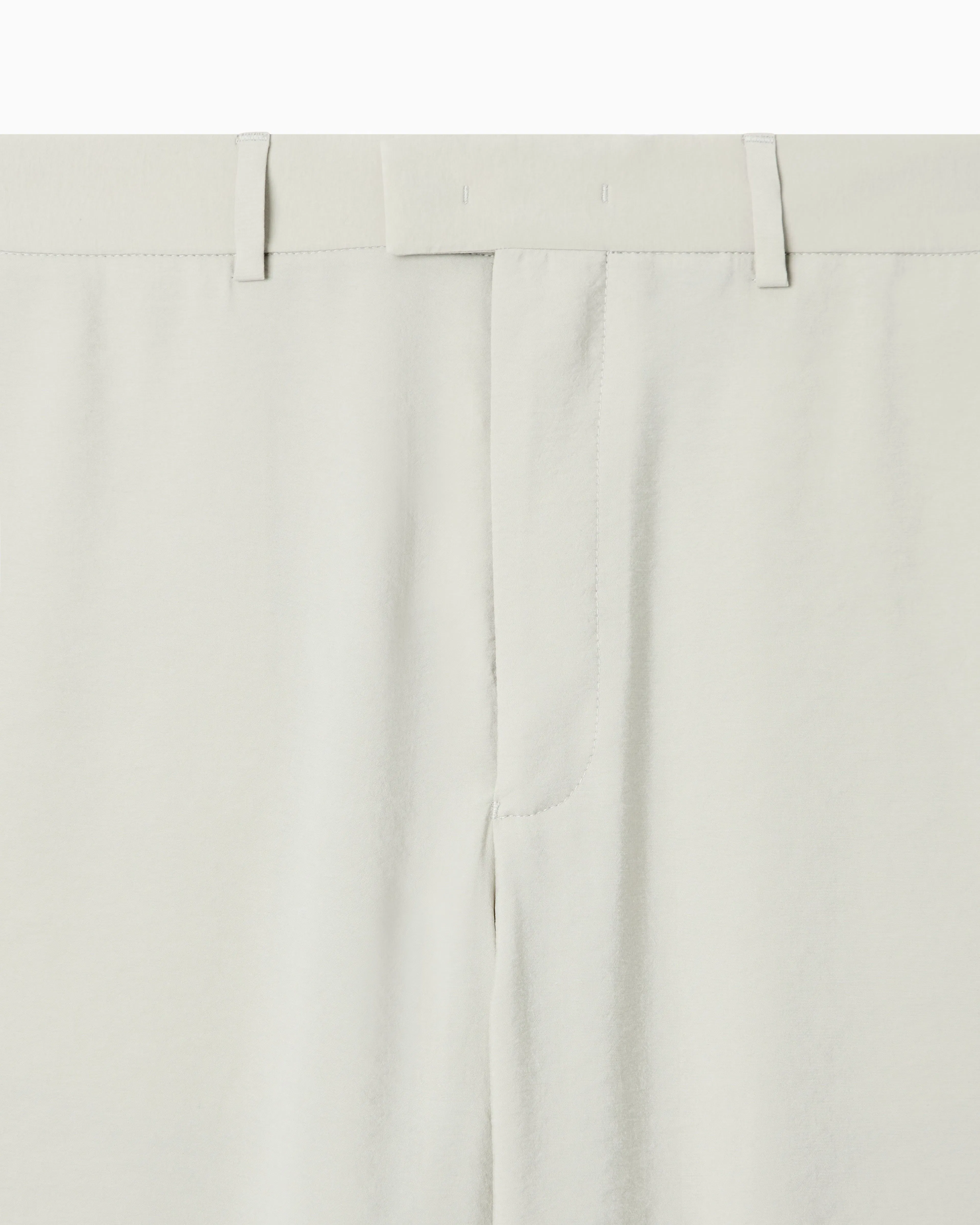 Emporio Armani Icon peach-finish canvas trousers