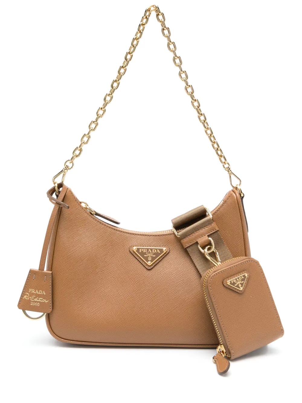 Re-Edition 2005 leather shoulder bag