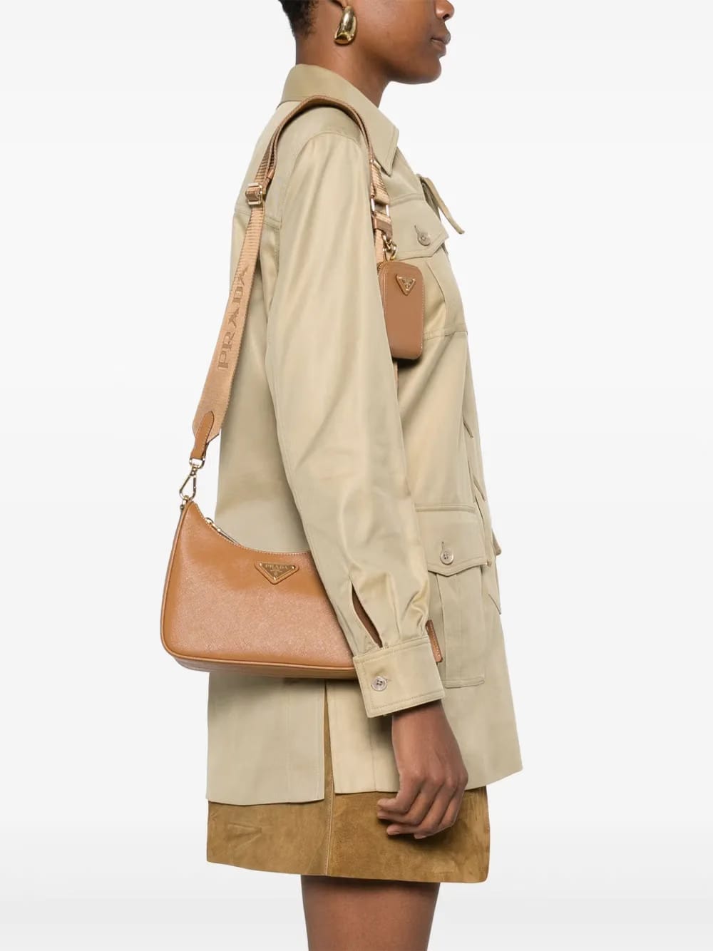 Re-Edition 2005 leather shoulder bag