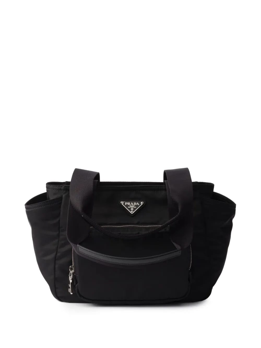 Re-Nylon logo-detail tote bag