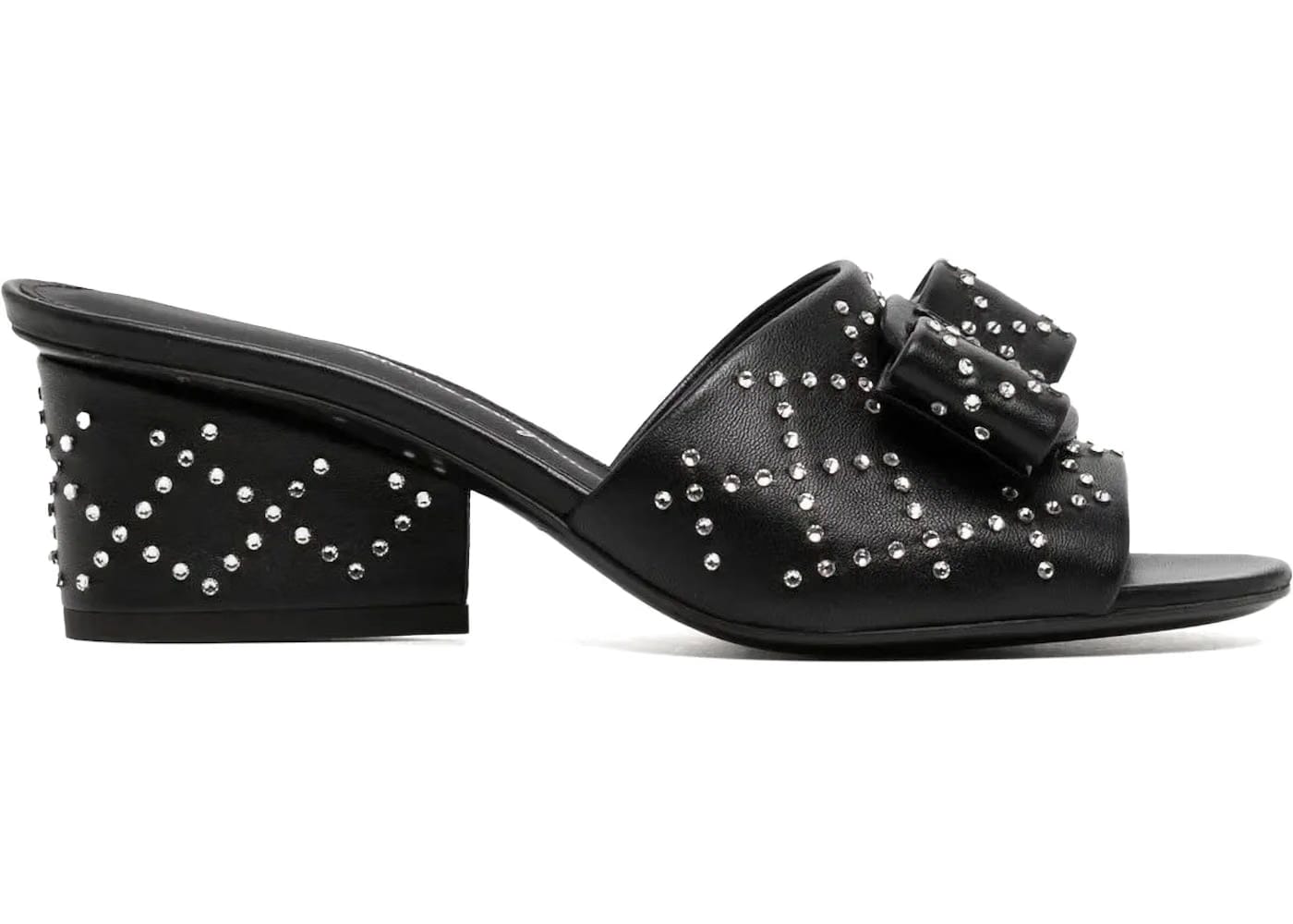 Ferragamo Slide Black Womens