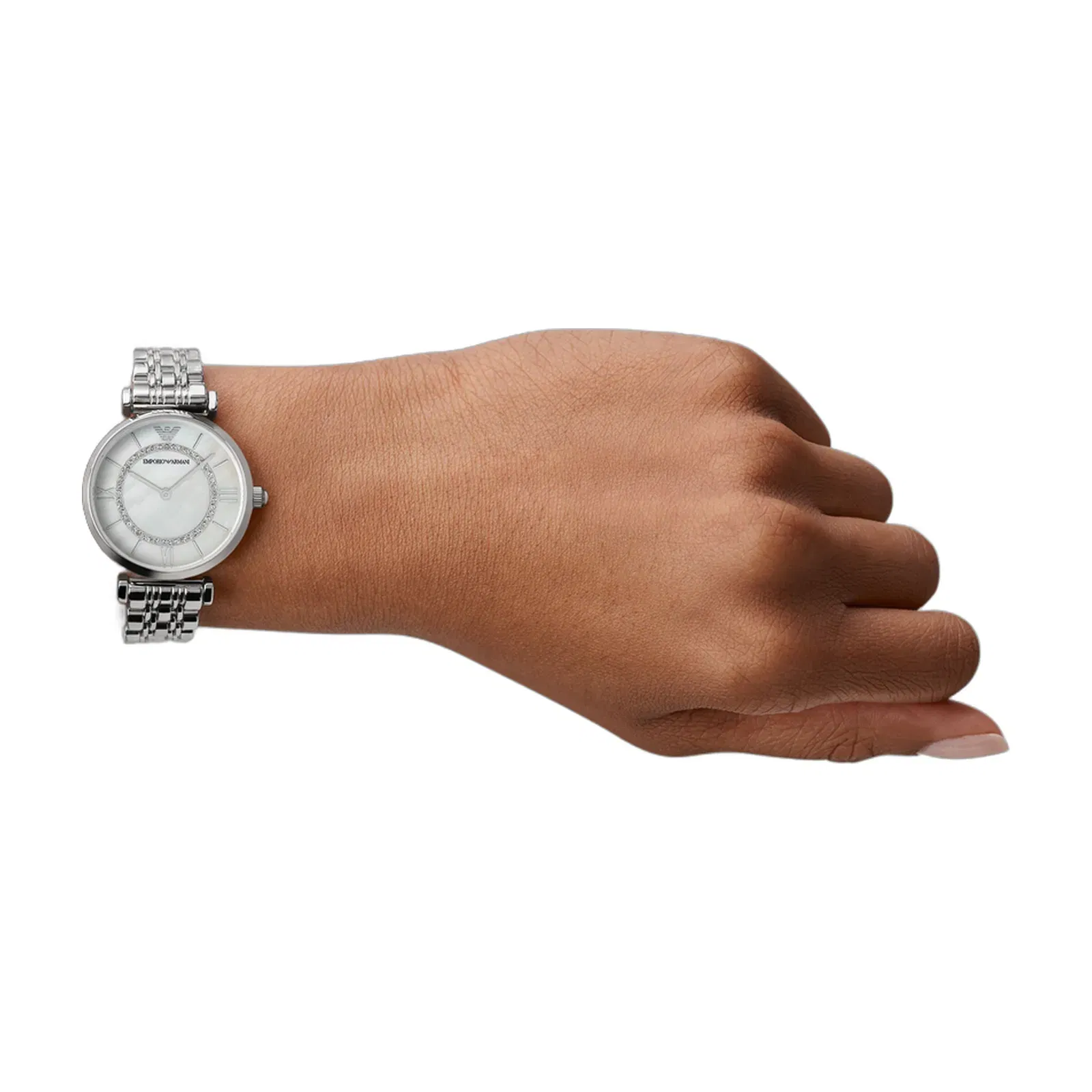 Emporio Armani Women's Two-Hand Stainless Steel Watch