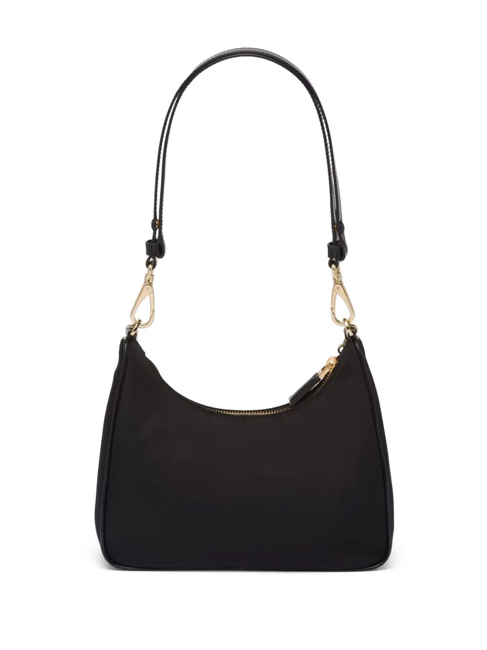 triangle-logo shoulder bag