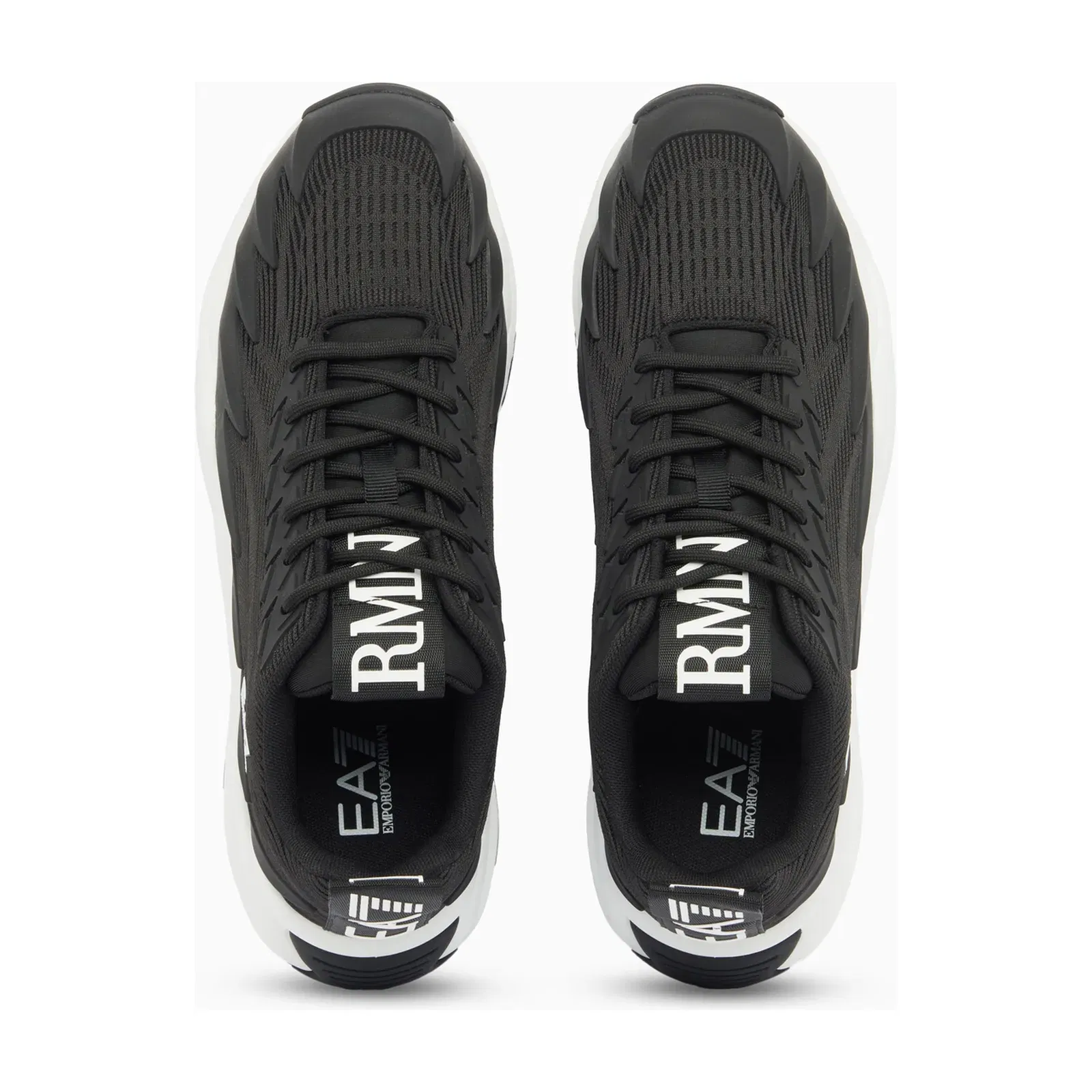 Ea7 Sneaker Infinity Venom With Rubber Sole Black