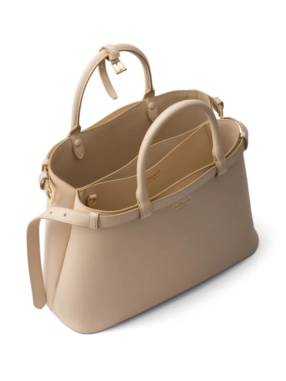 Buckle tote bag