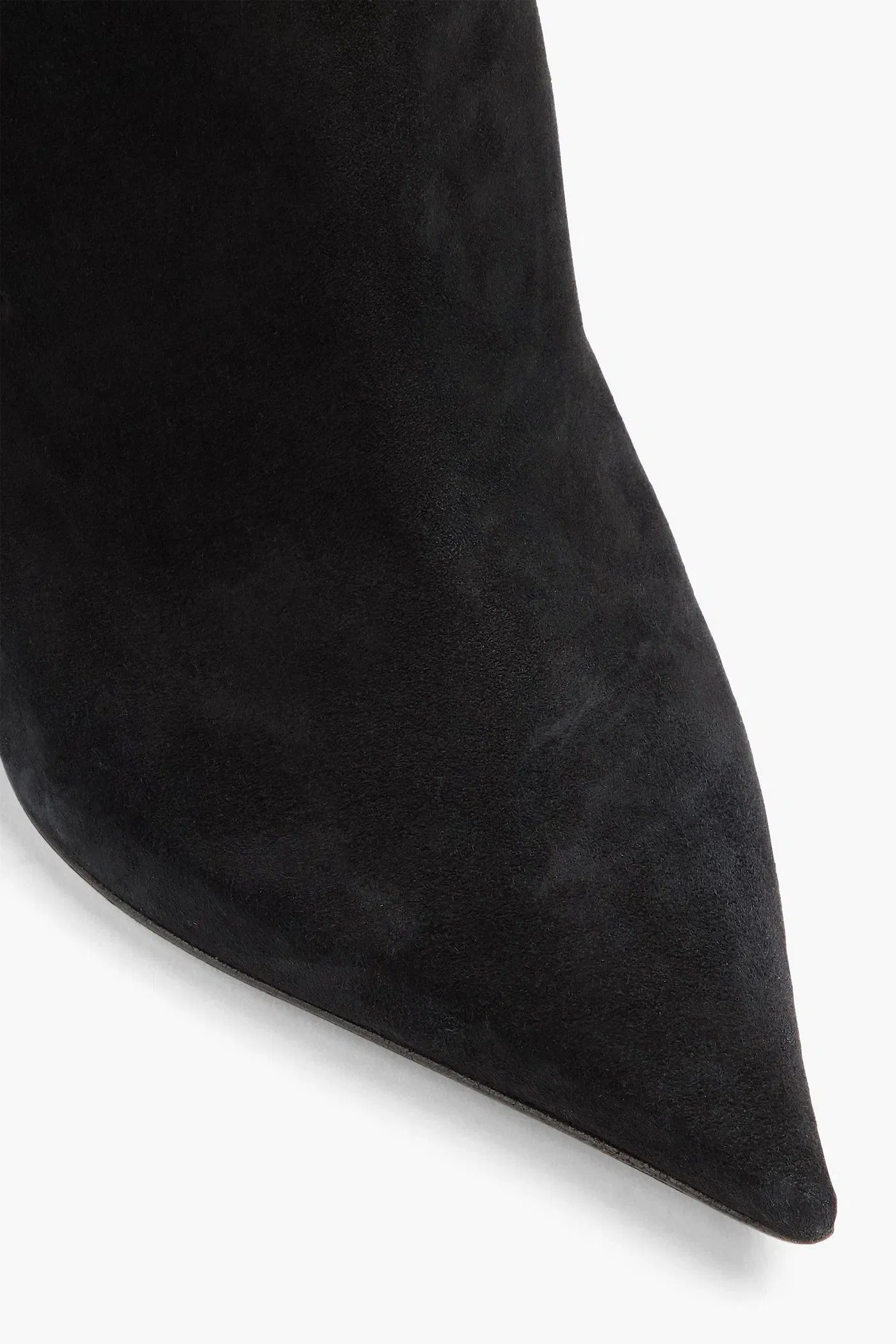 Amina Muaddi Giorgia Studded Ankle Boots Black Women's