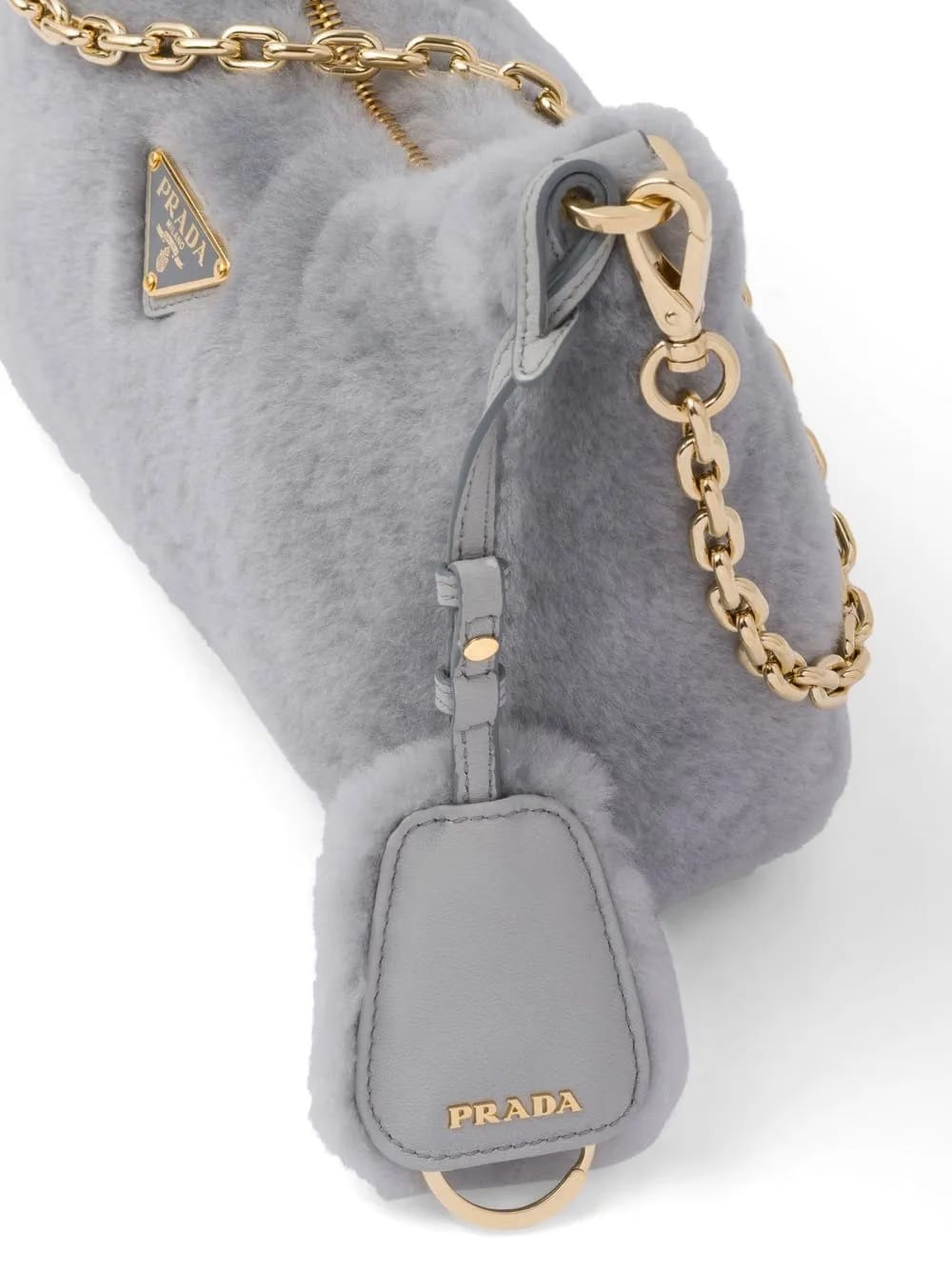Re-Edition shearling mini bag