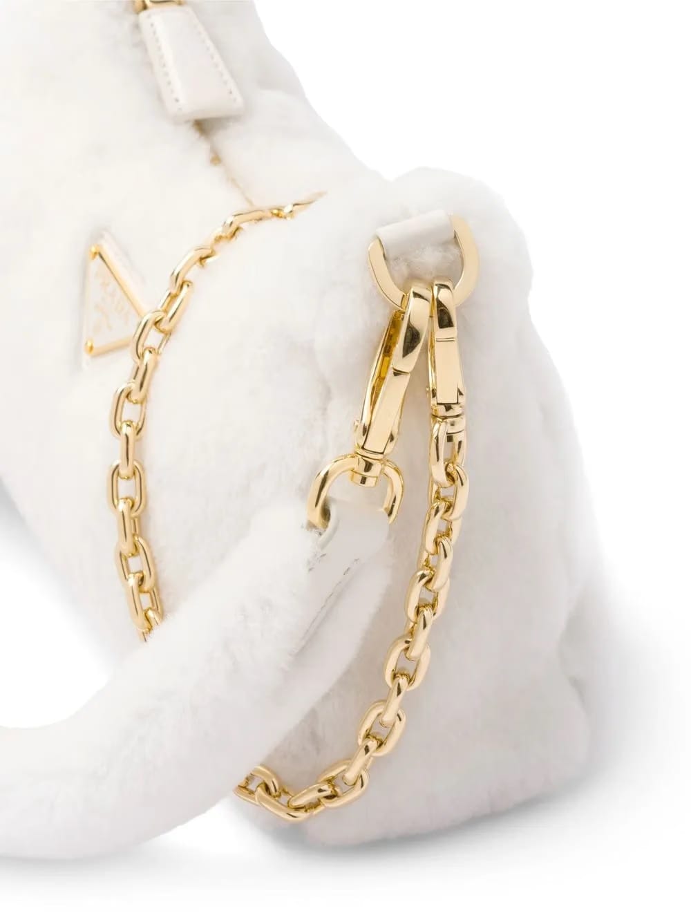 Re-Edition shearling mini bag
