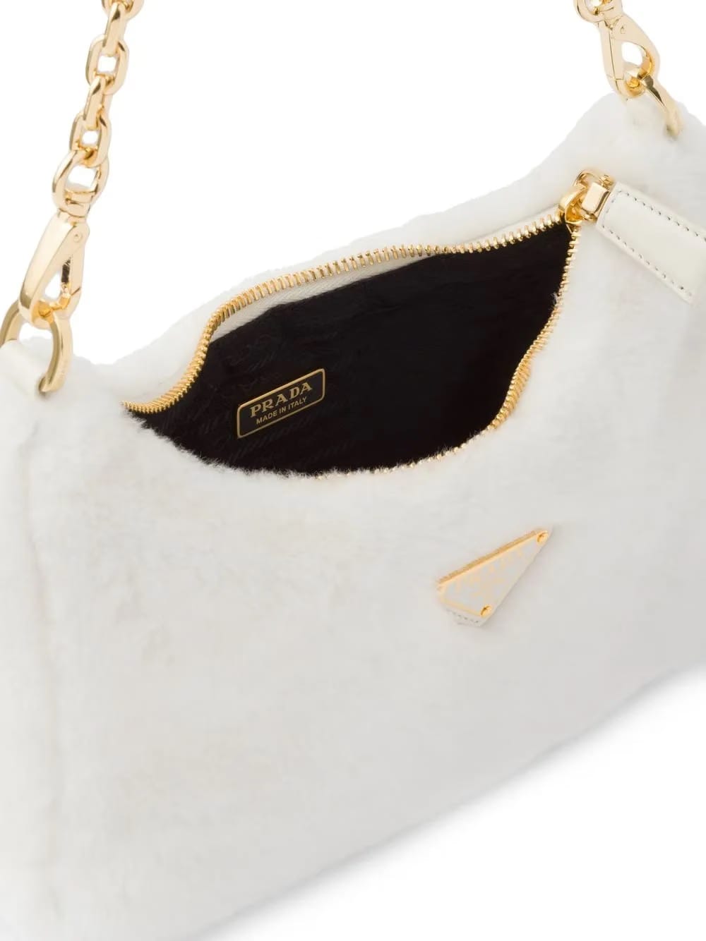 Re-Edition shearling mini bag