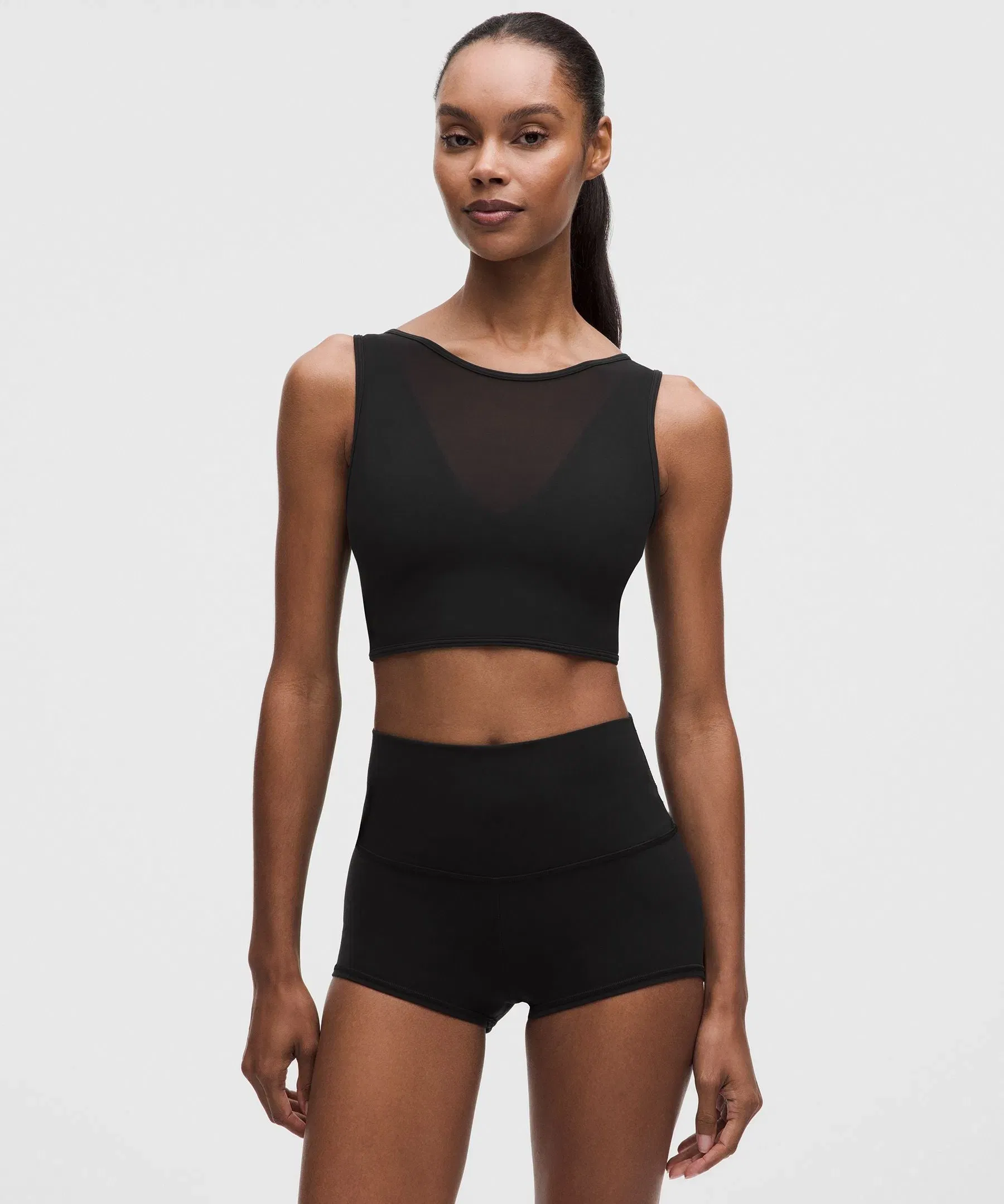 Lululemon Bend This Mesh Bandeau and V-Neck Bra *Light Support, A–C Cups