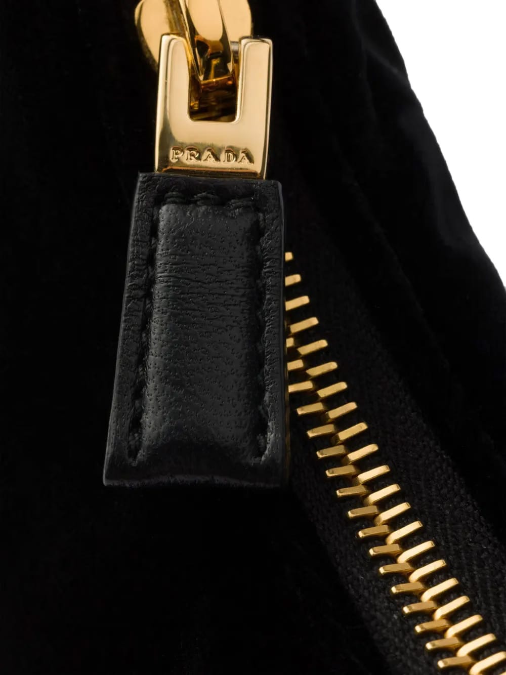 Re-Edition velvet mini-bag