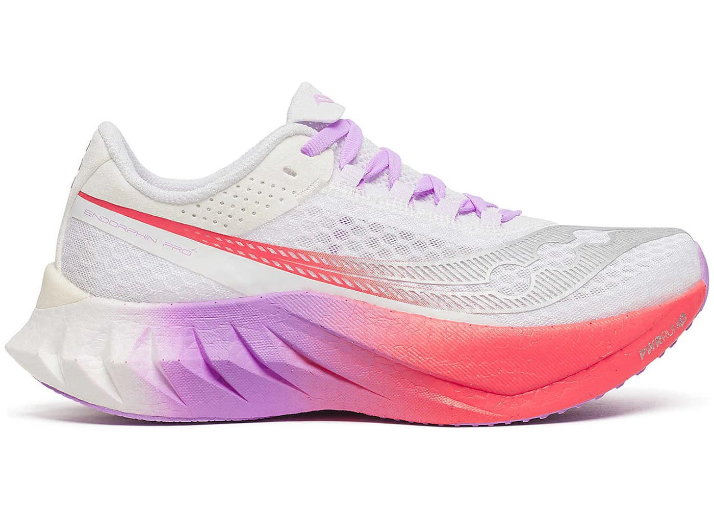Saucony Endorphin Pro 4 White Crocus Womens