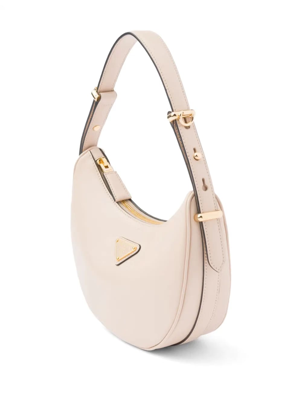 Arqué leather shoulder bag